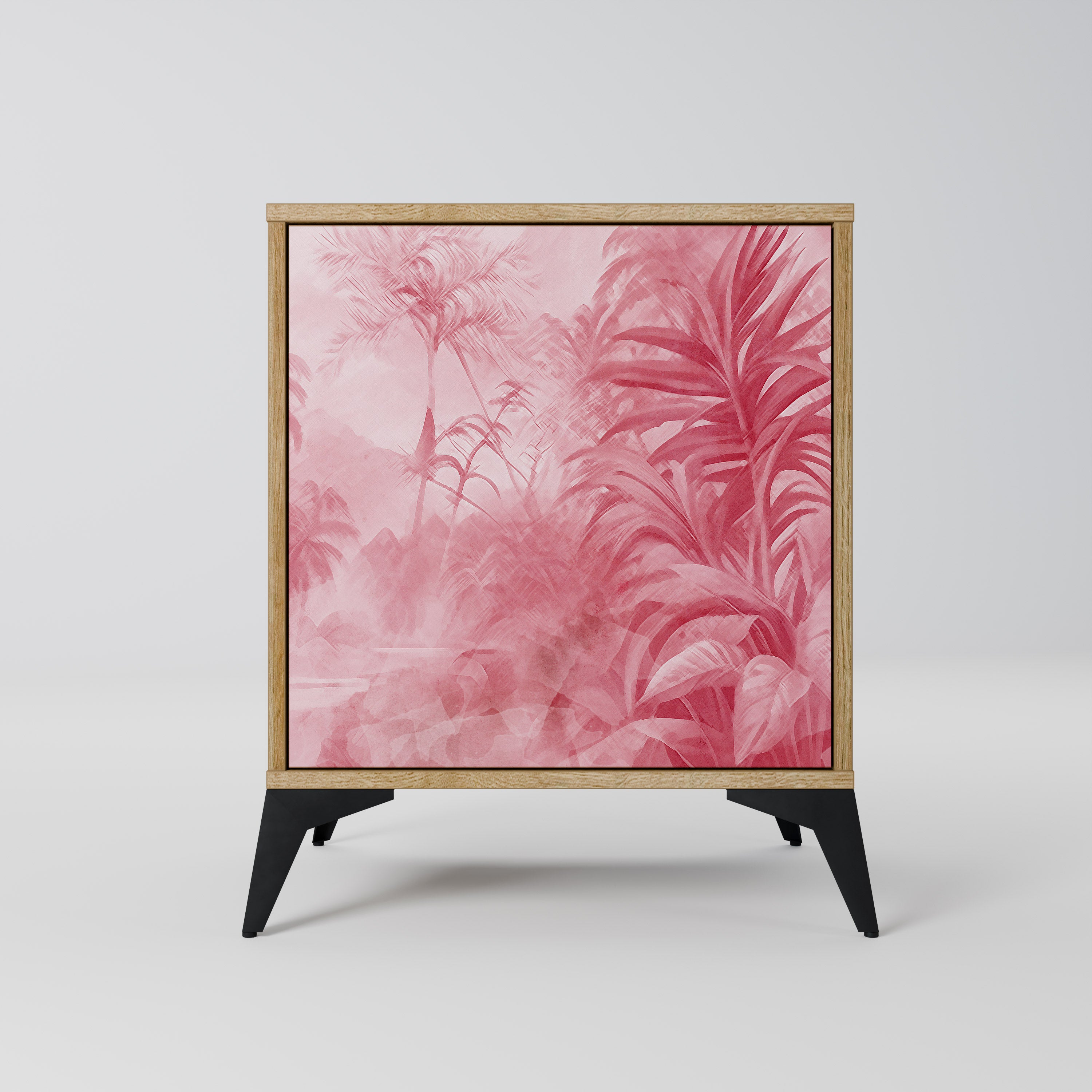 SWEET TROPICS Sideboard mit 1 Tür in Eiche-Optik