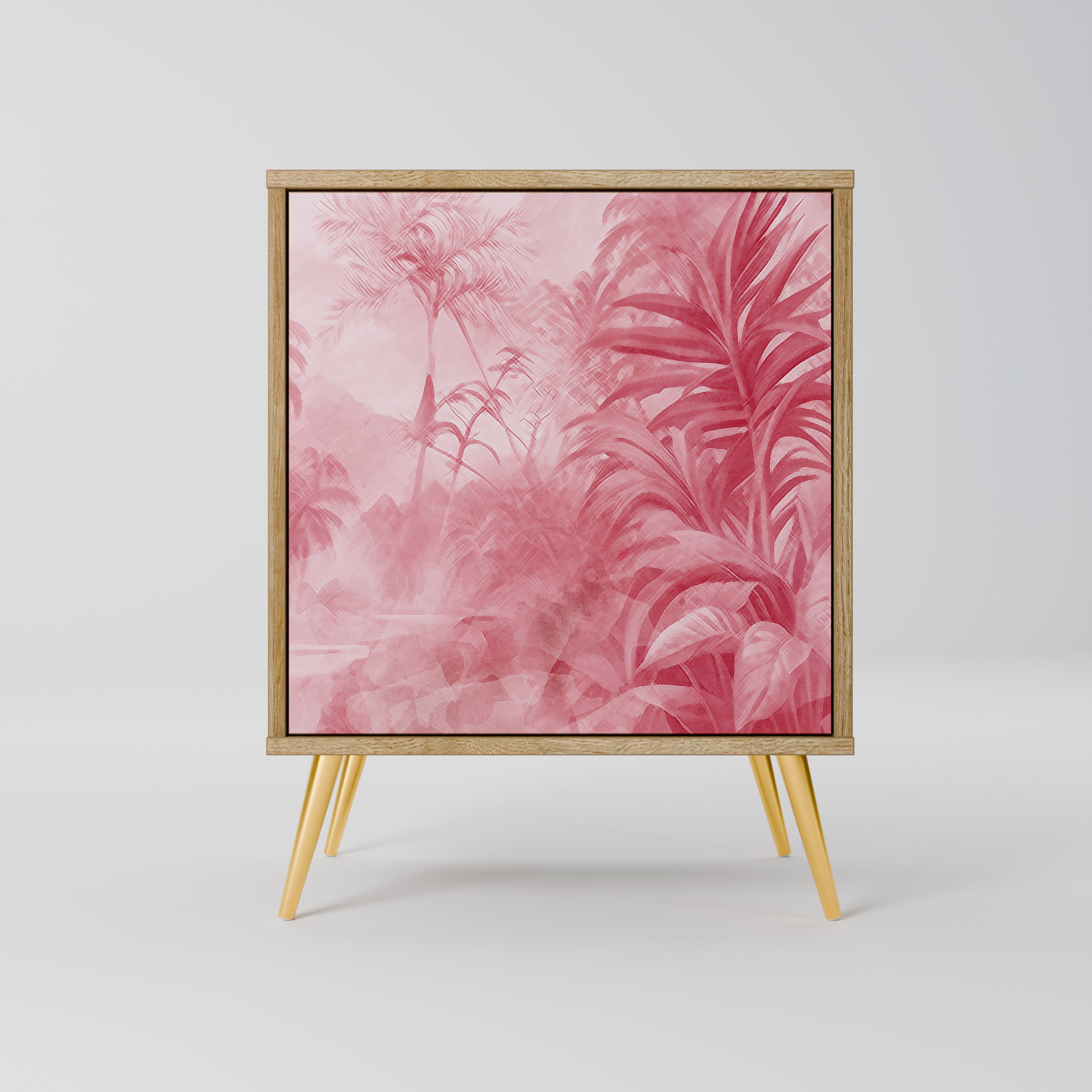 SWEET TROPICS Sideboard mit 1 Tür in Eiche-Optik