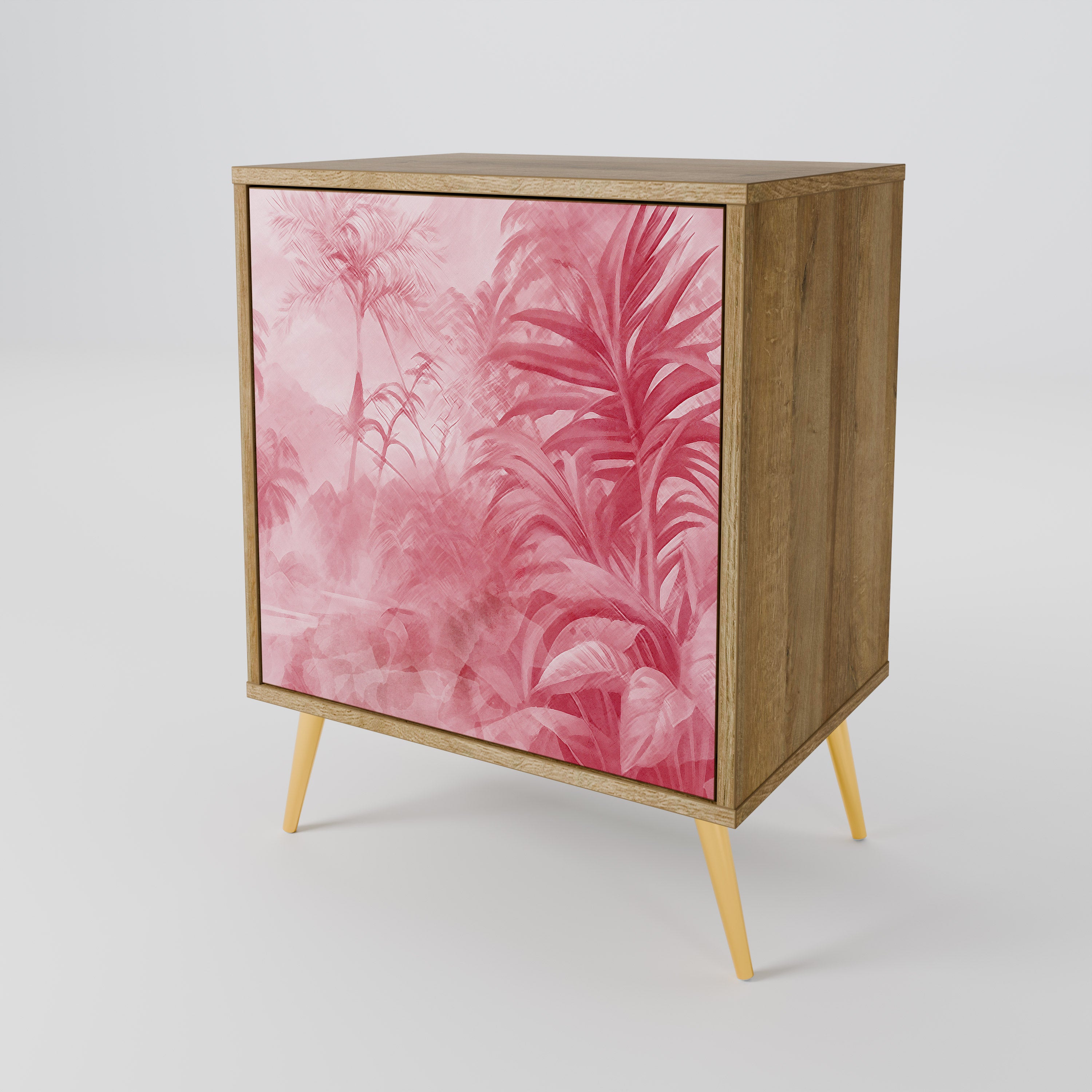 SWEET TROPICS Sideboard mit 1 Tür in Eiche-Optik