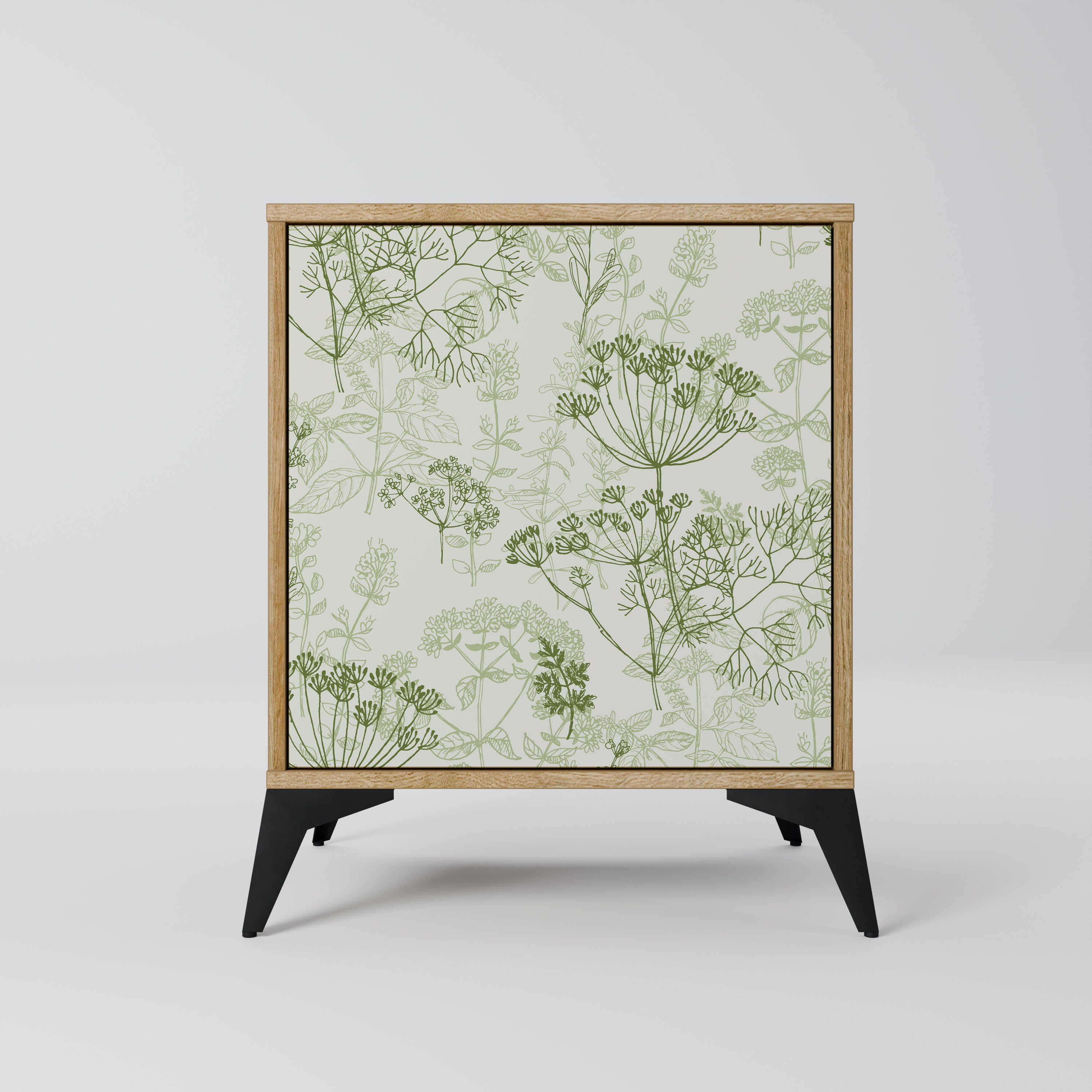 FENNEL BALDACHIN Sideboard mit 1 Tür in Eiche-Optik