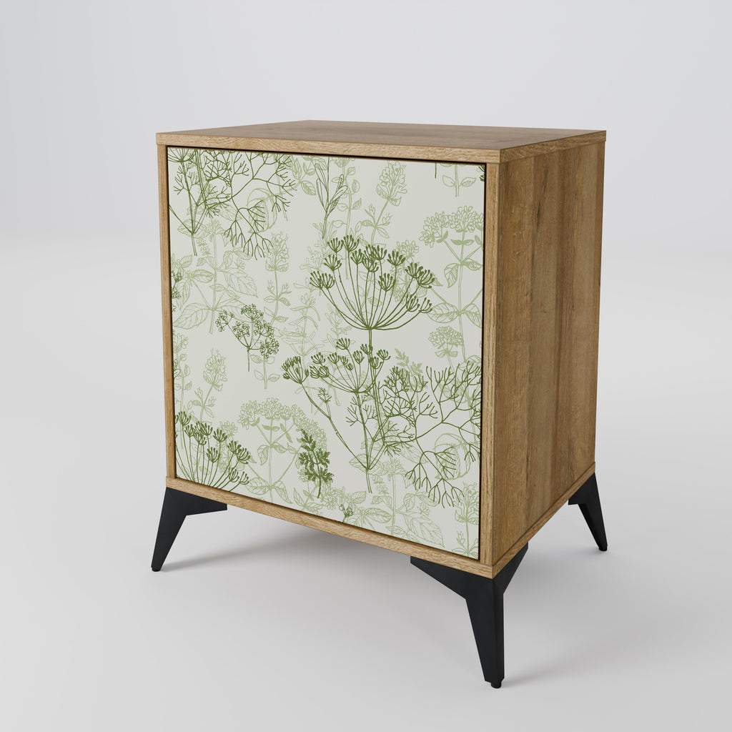 FENNEL BALDACHIN Sideboard mit 1 Tür in Eiche-Optik