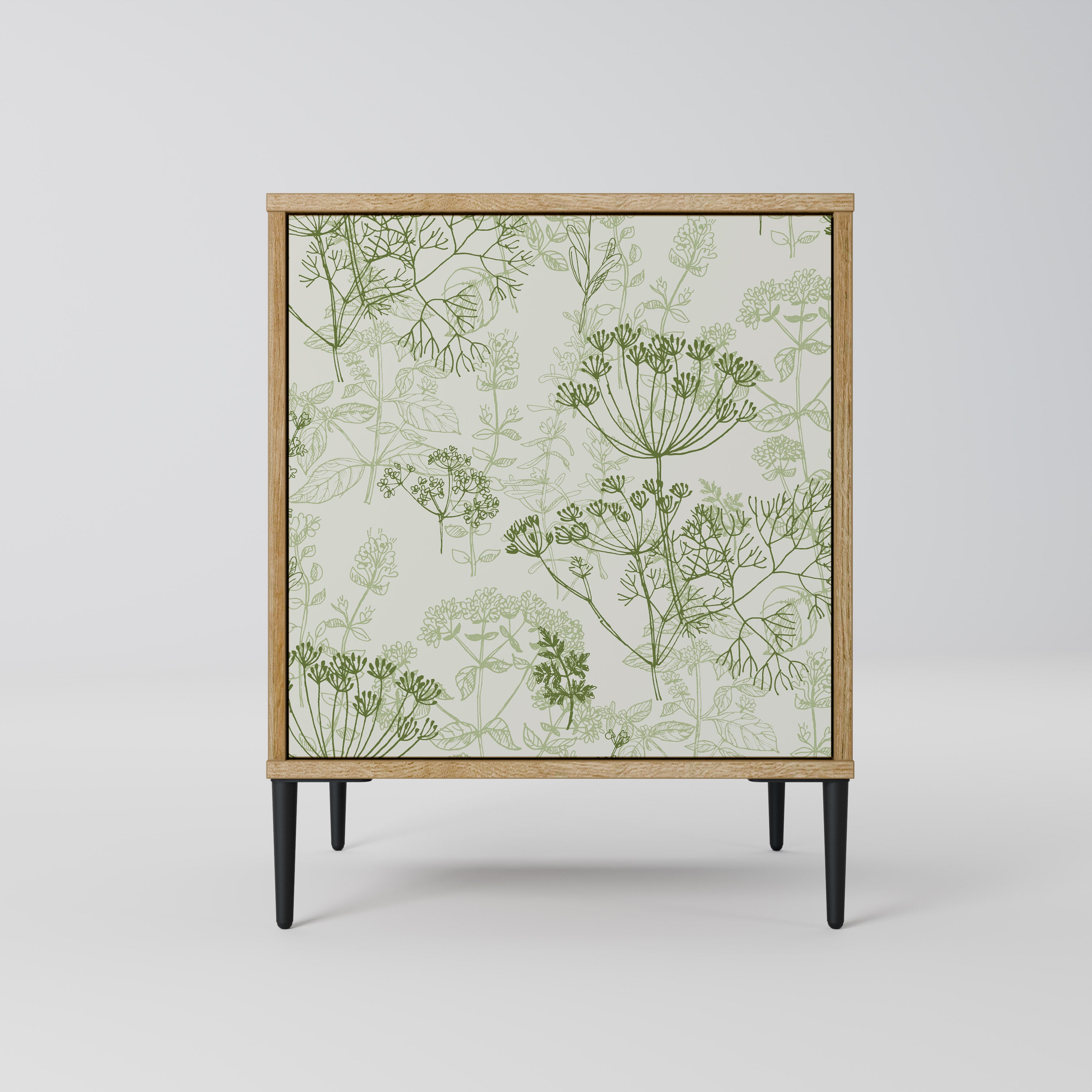 FENNEL BALDACHIN Sideboard mit 1 Tür in Eiche-Optik