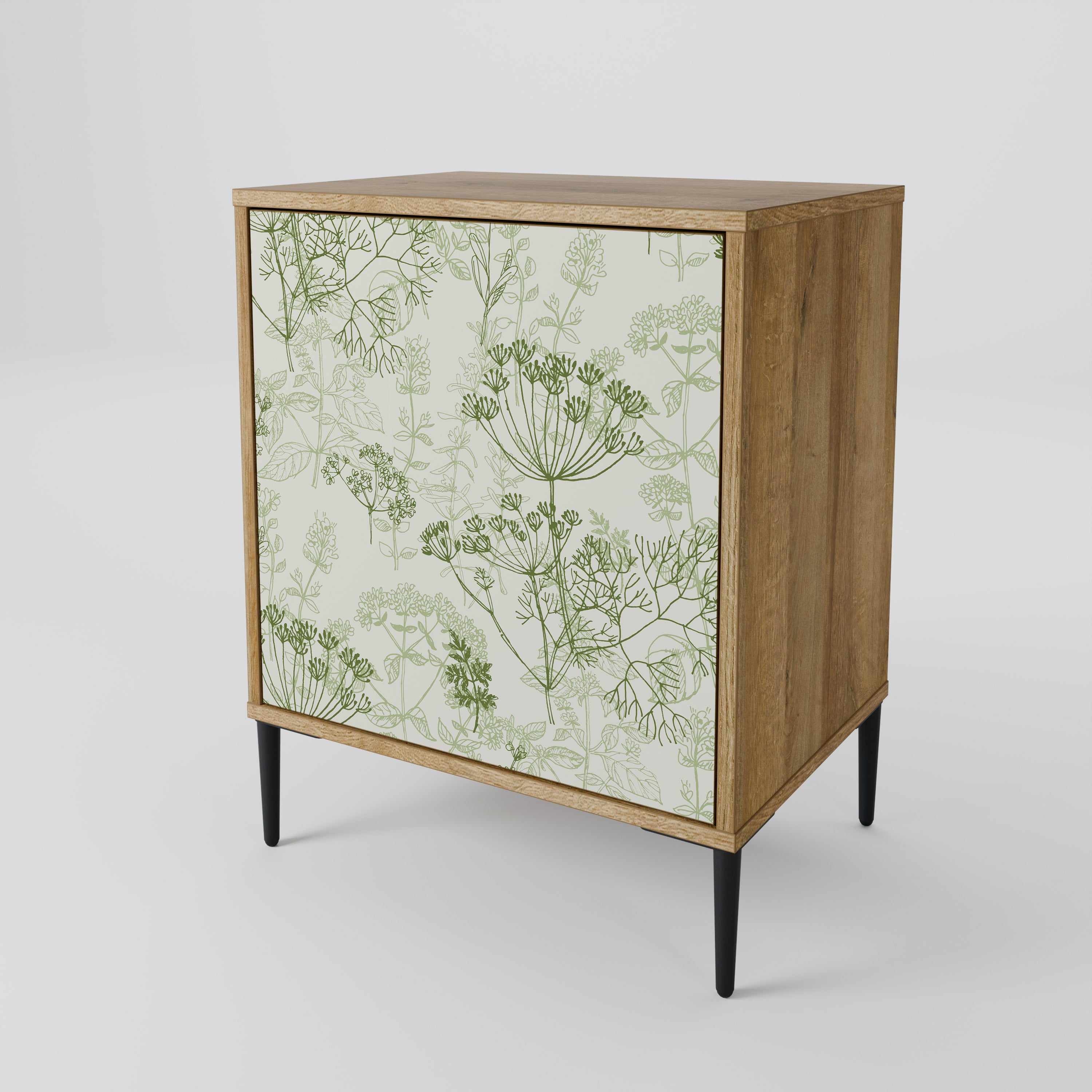 FENNEL BALDACHIN Sideboard mit 1 Tür in Eiche-Optik