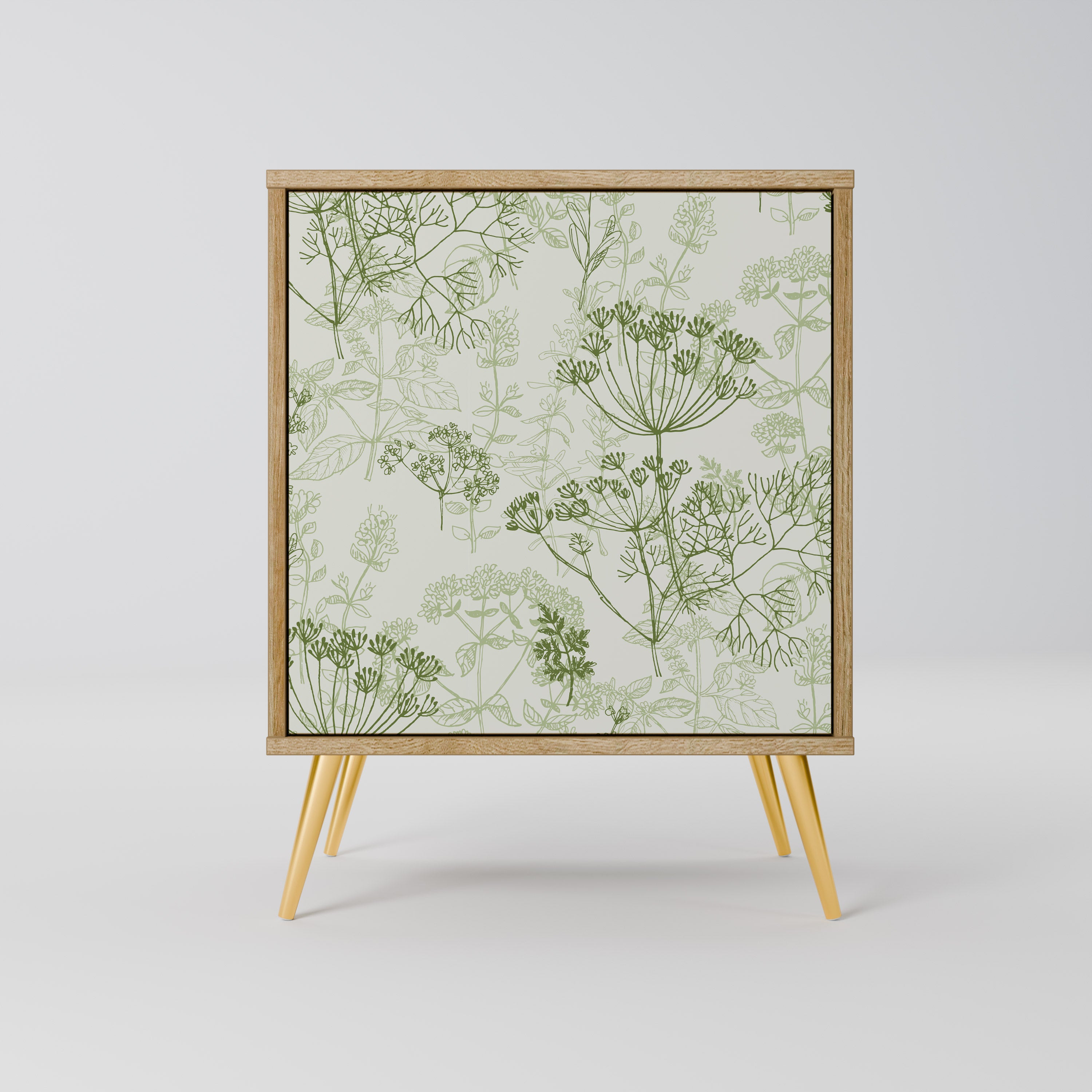 FENNEL BALDACHIN Sideboard mit 1 Tür in Eiche-Optik