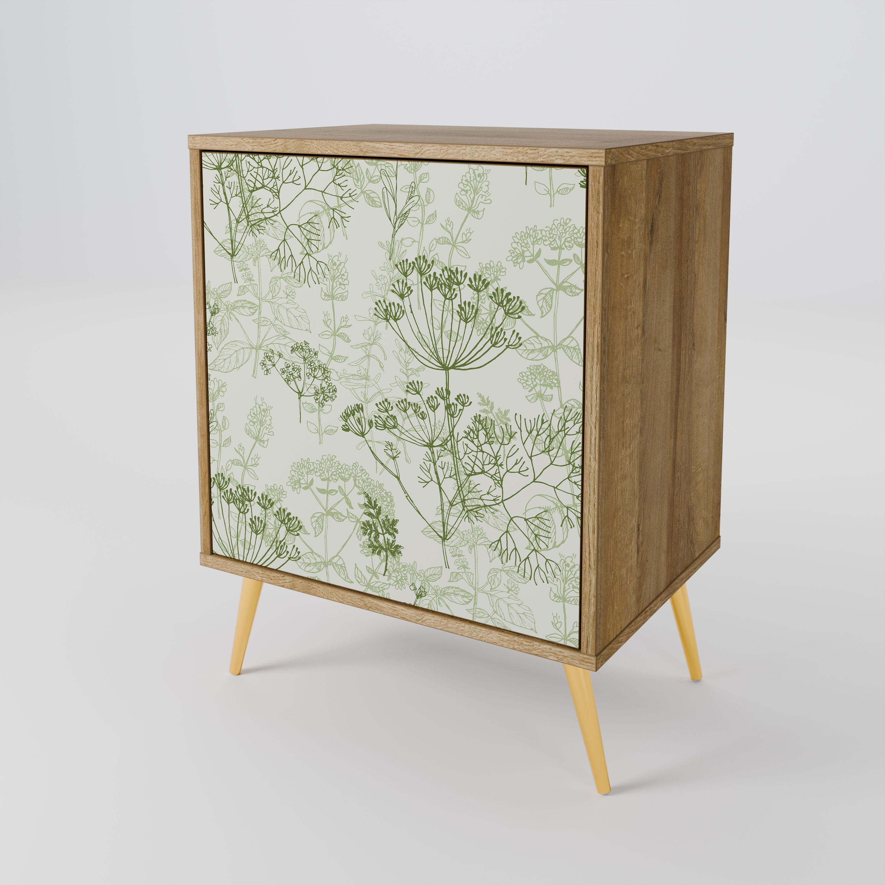 FENNEL BALDACHIN Sideboard mit 1 Tür in Eiche-Optik