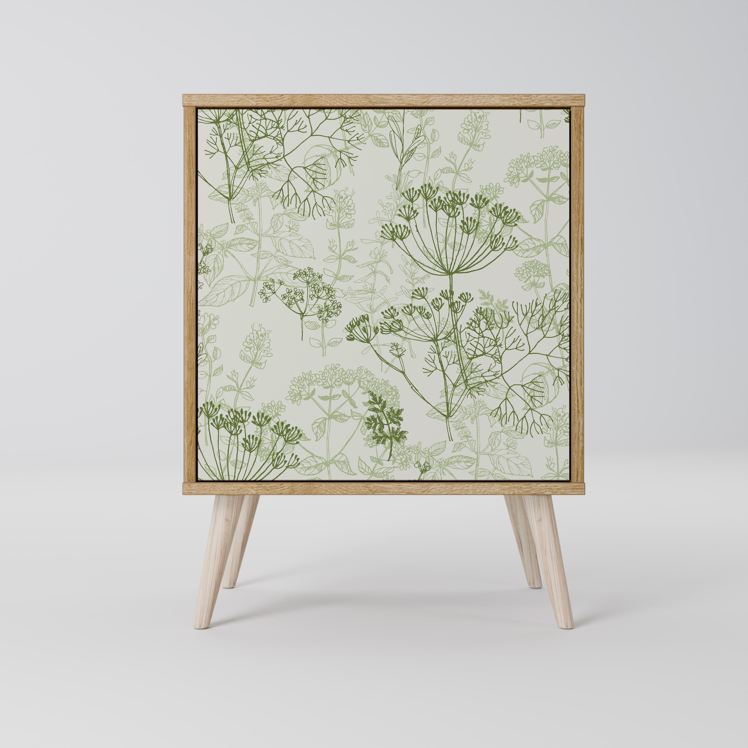 FENNEL BALDACHIN Sideboard mit 1 Tür in Eiche-Optik