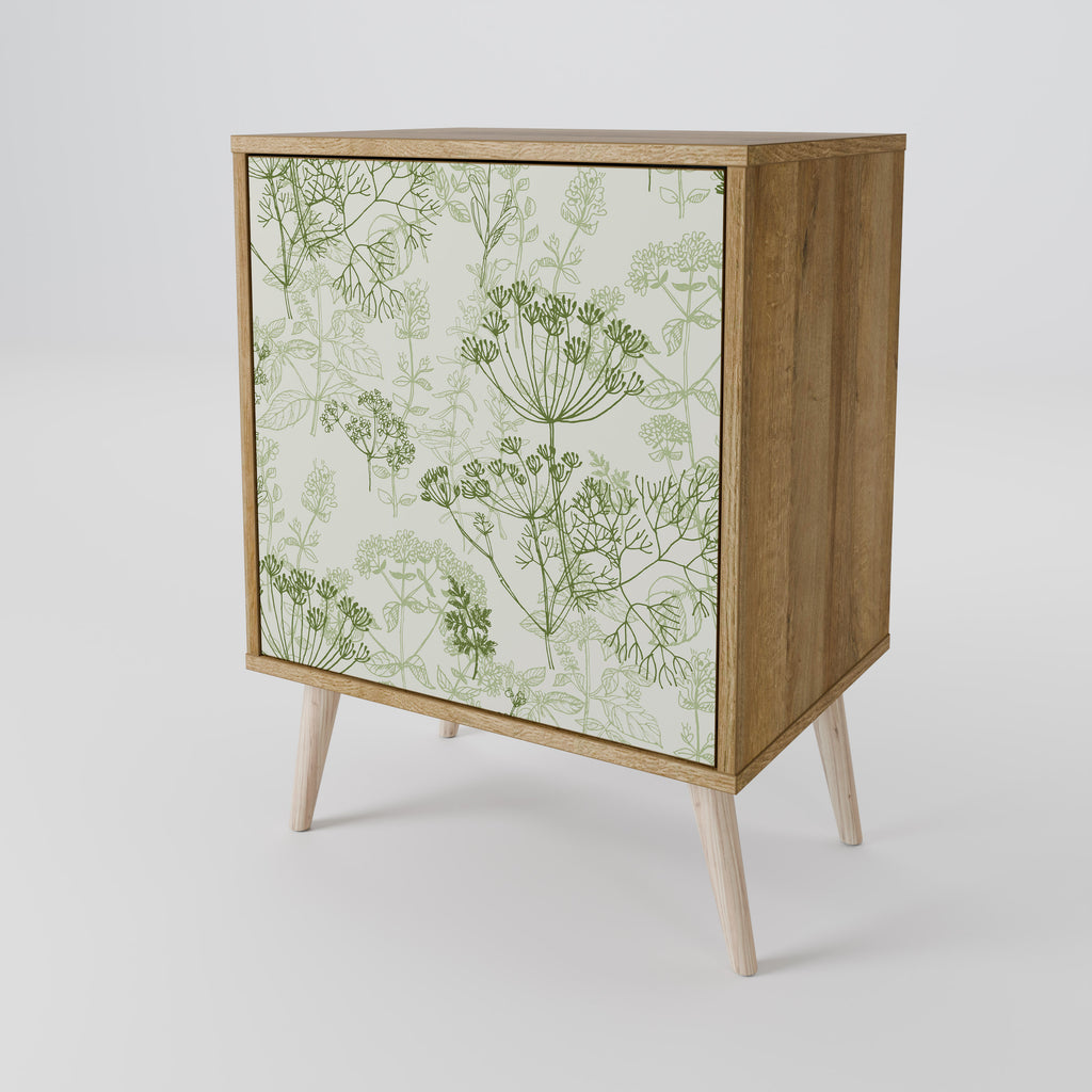 FENNEL BALDACHIN Sideboard mit 1 Tür in Eiche-Optik