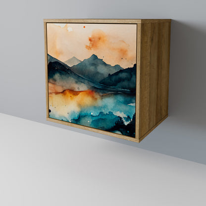 OMINOUS MOUNTAINS 1-türiges Sideboard