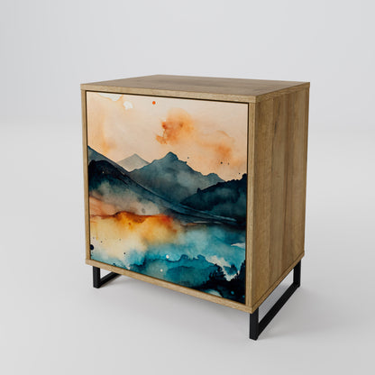 OMINOUS MOUNTAINS 1-türiges Sideboard