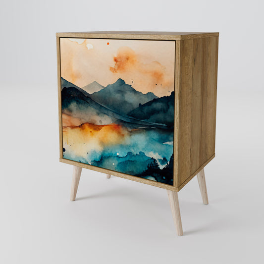 OMINOUS MOUNTAINS 1-türiges Sideboard