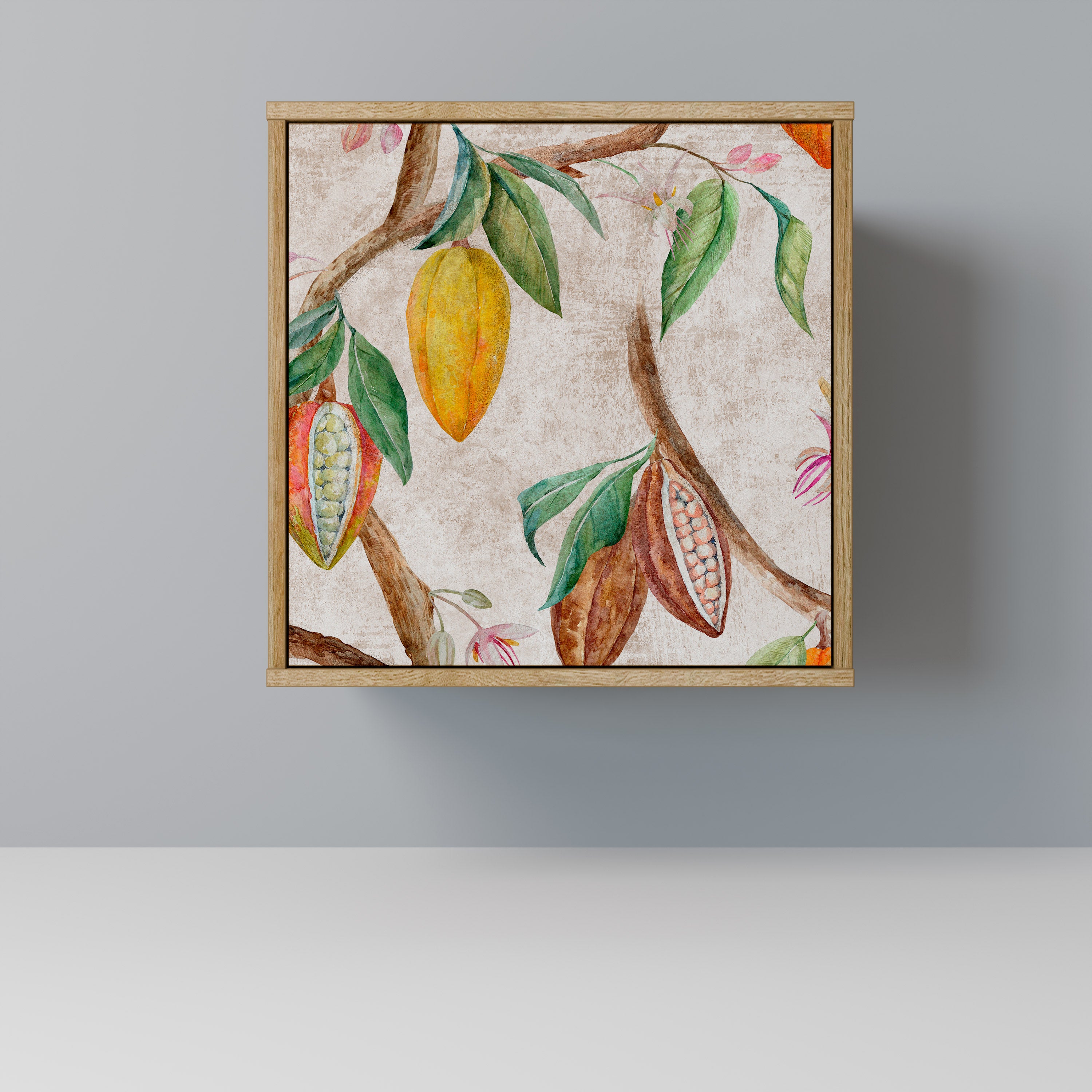 COCOA FRUITS Sideboard mit 1 Tür in Eiche-Optik