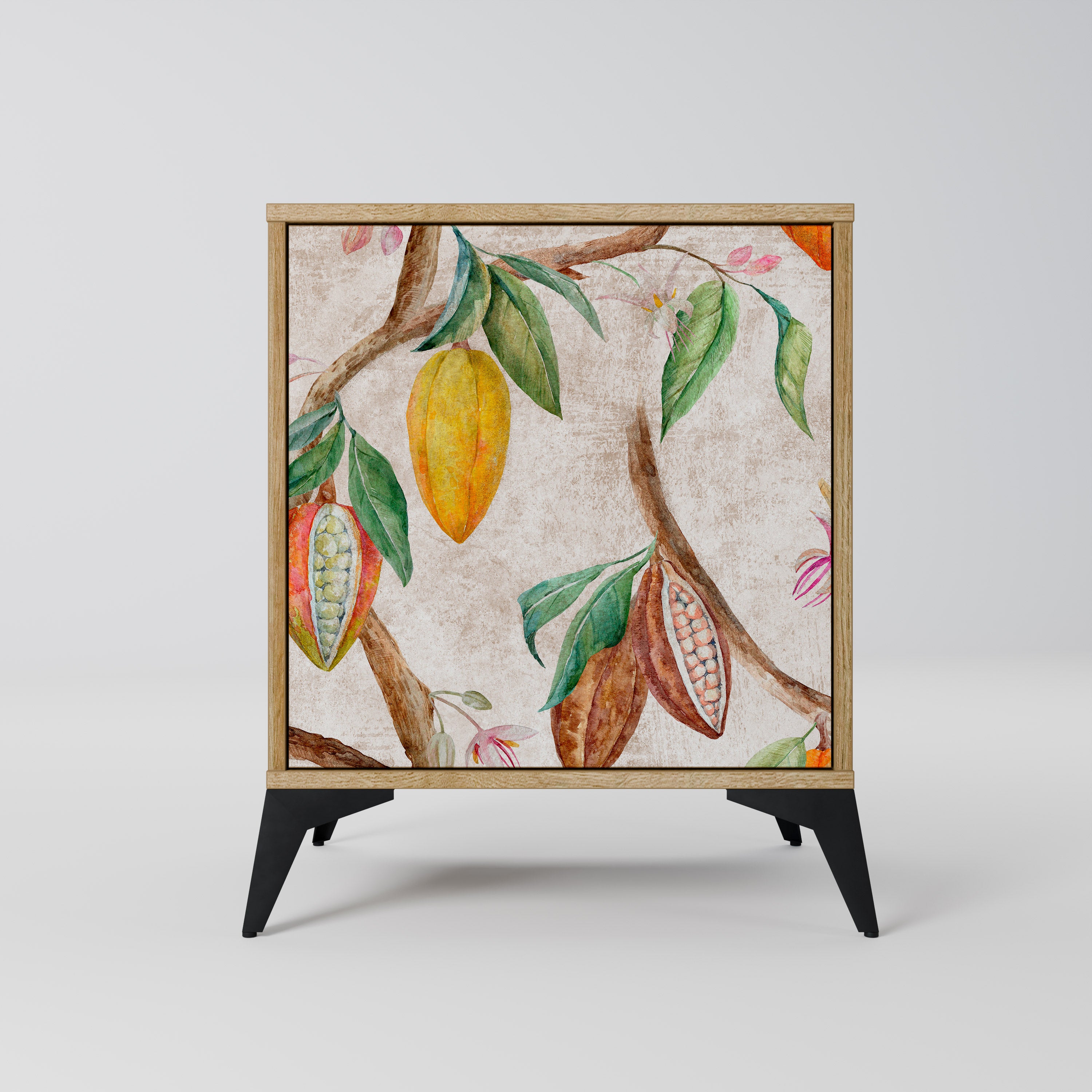 COCOA FRUITS Sideboard mit 1 Tür in Eiche-Optik