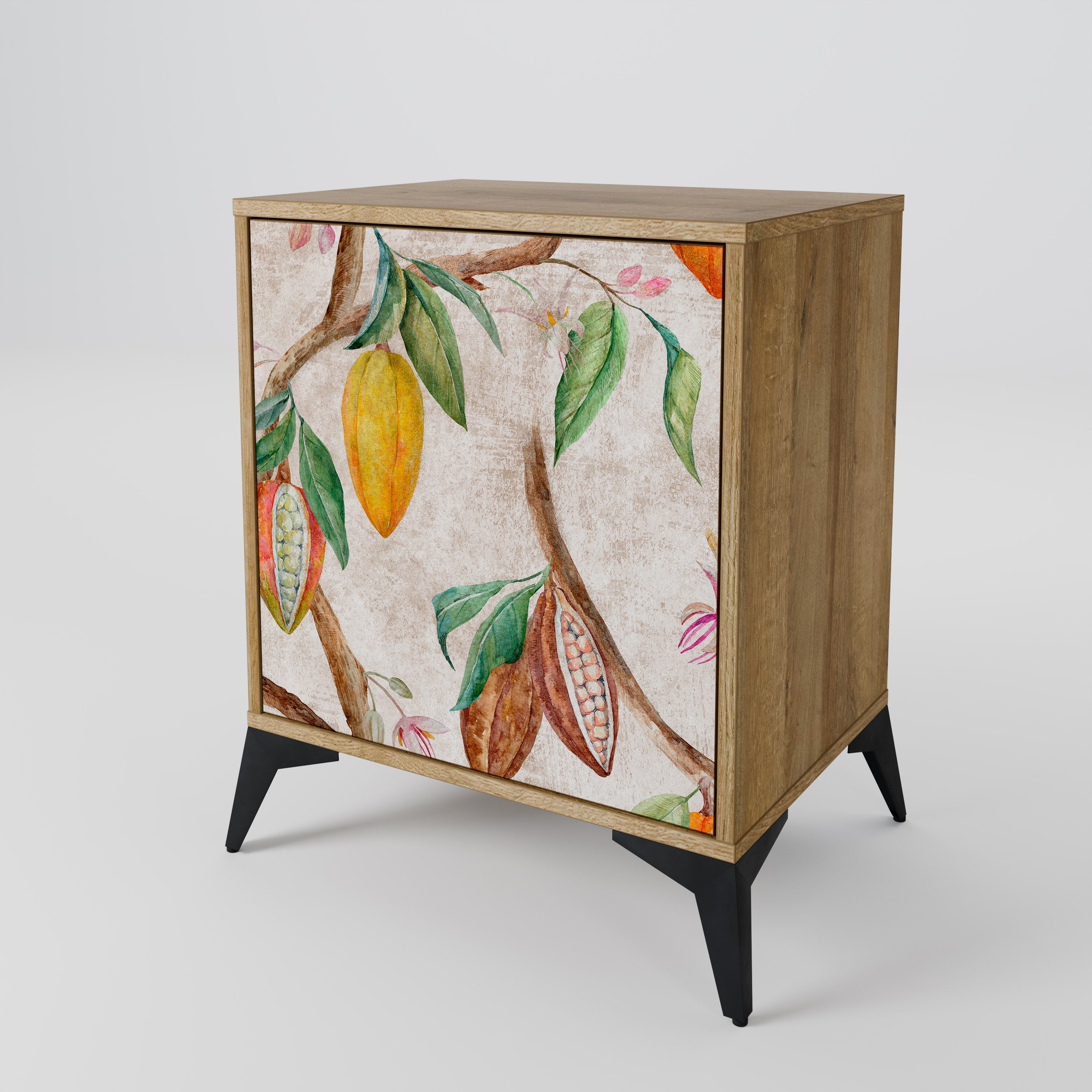 COCOA FRUITS Sideboard mit 1 Tür in Eiche-Optik