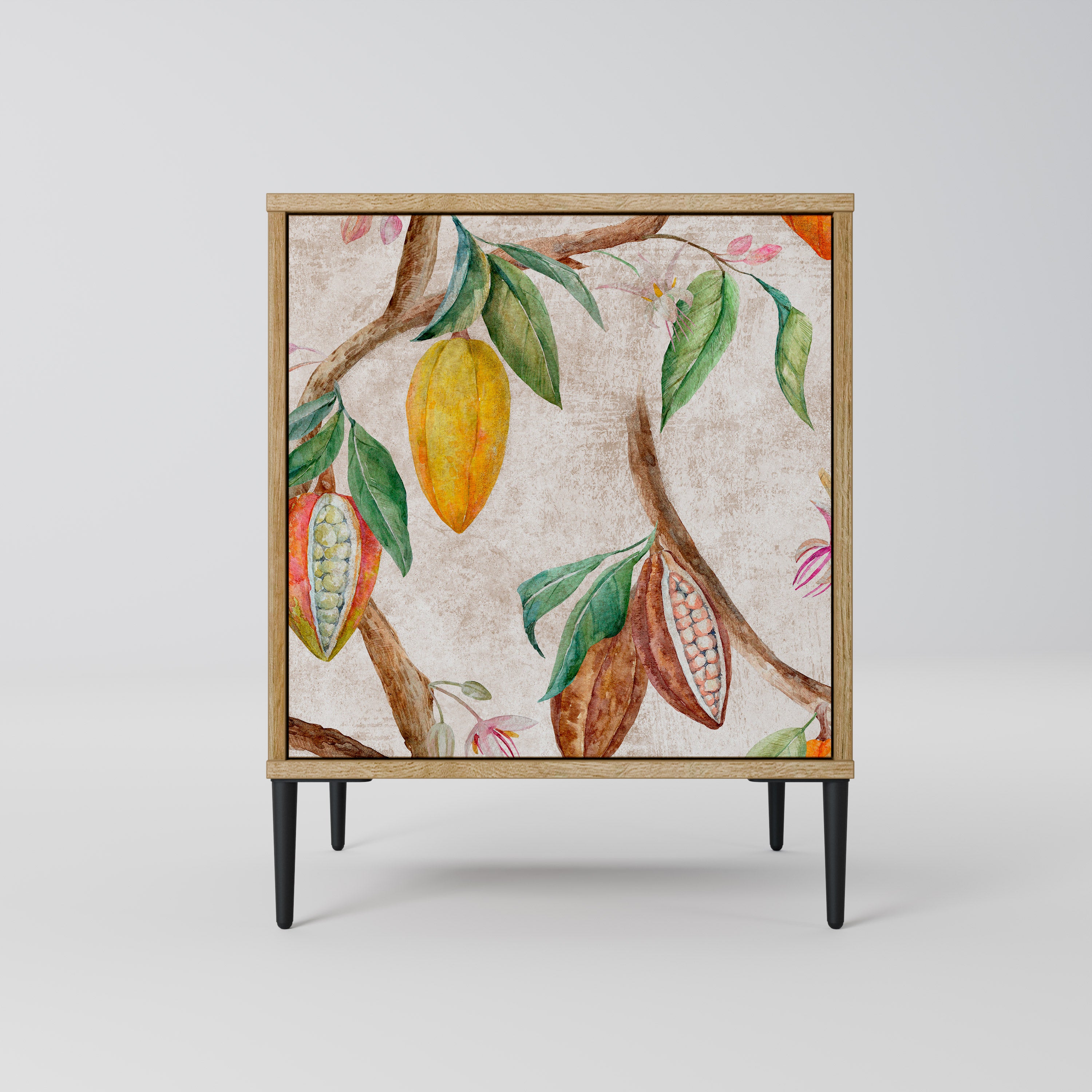 COCOA FRUITS Sideboard mit 1 Tür in Eiche-Optik