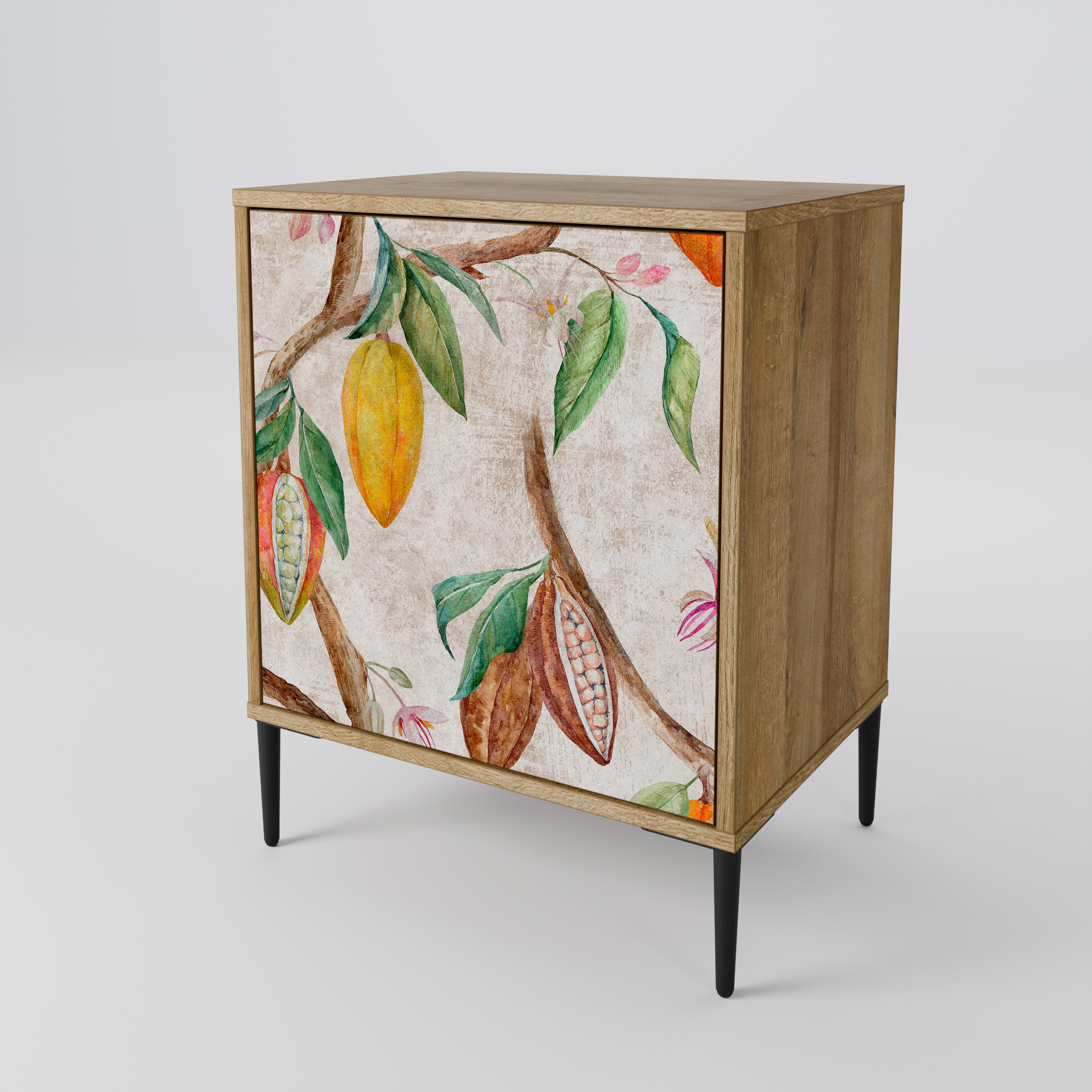COCOA FRUITS Sideboard mit 1 Tür in Eiche-Optik