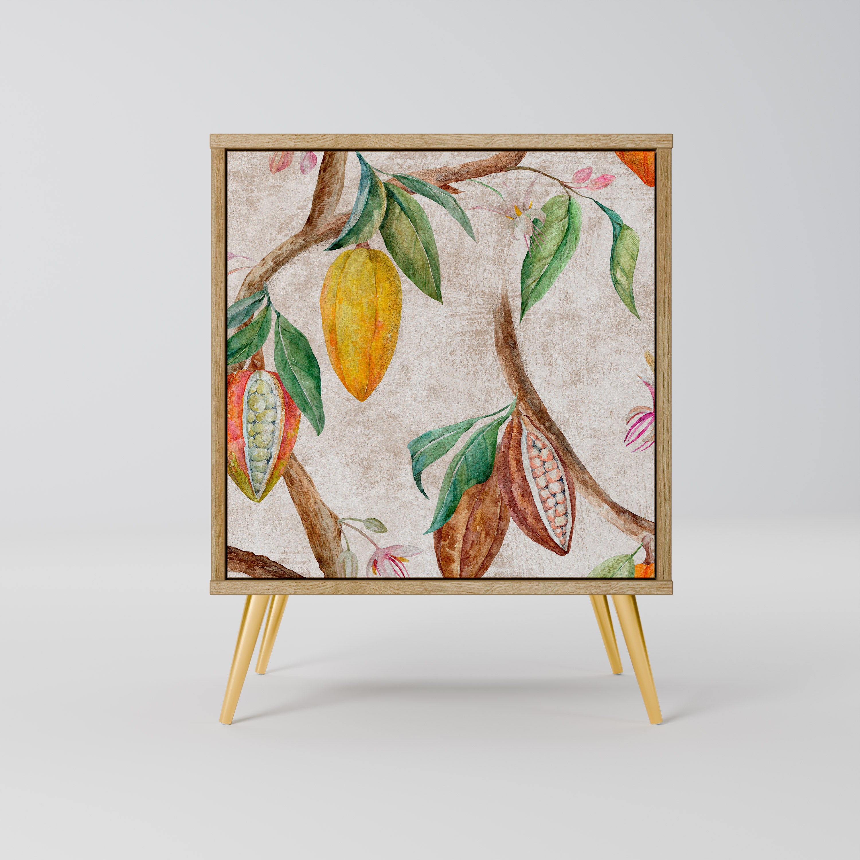 COCOA FRUITS Sideboard mit 1 Tür in Eiche-Optik