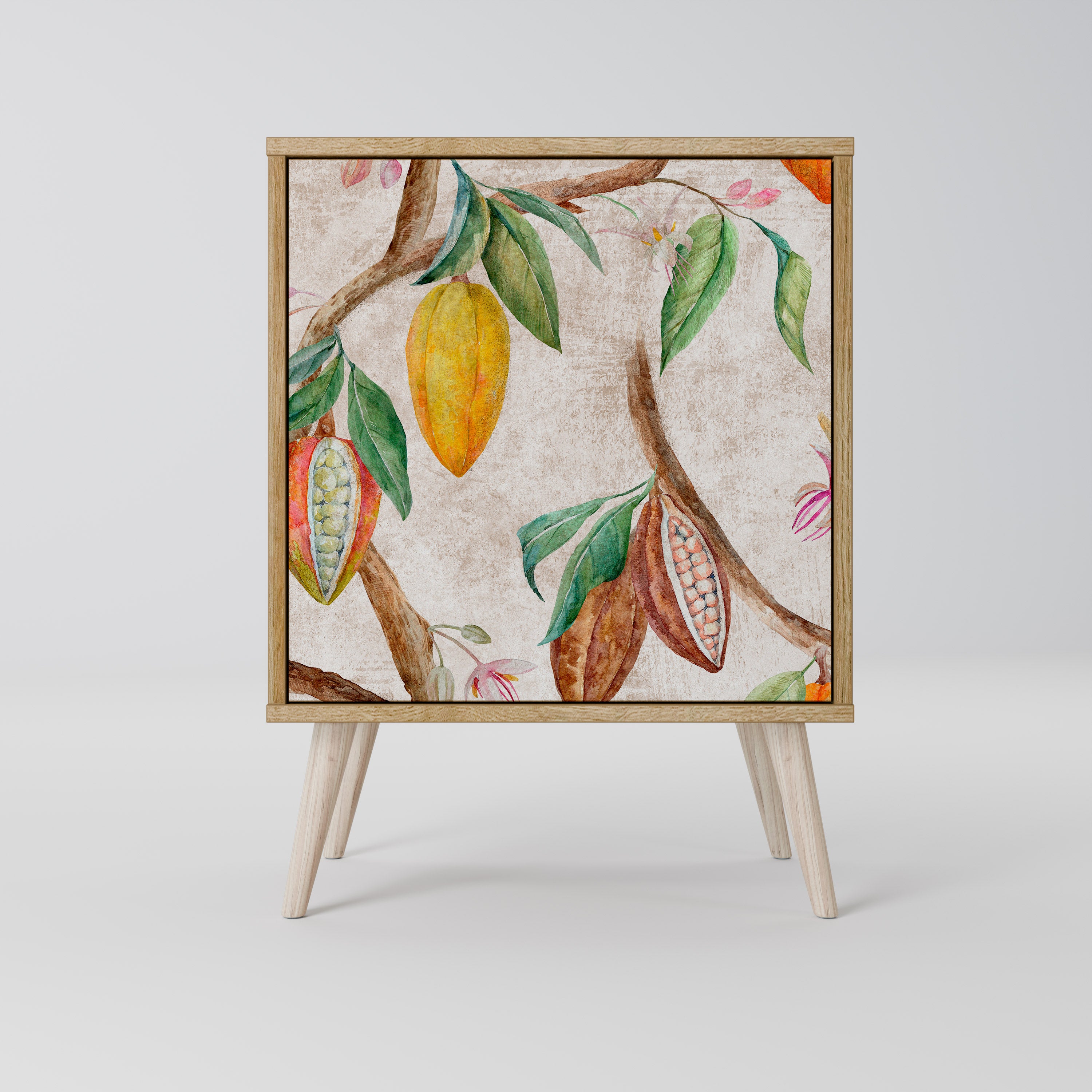 COCOA FRUITS Sideboard mit 1 Tür in Eiche-Optik