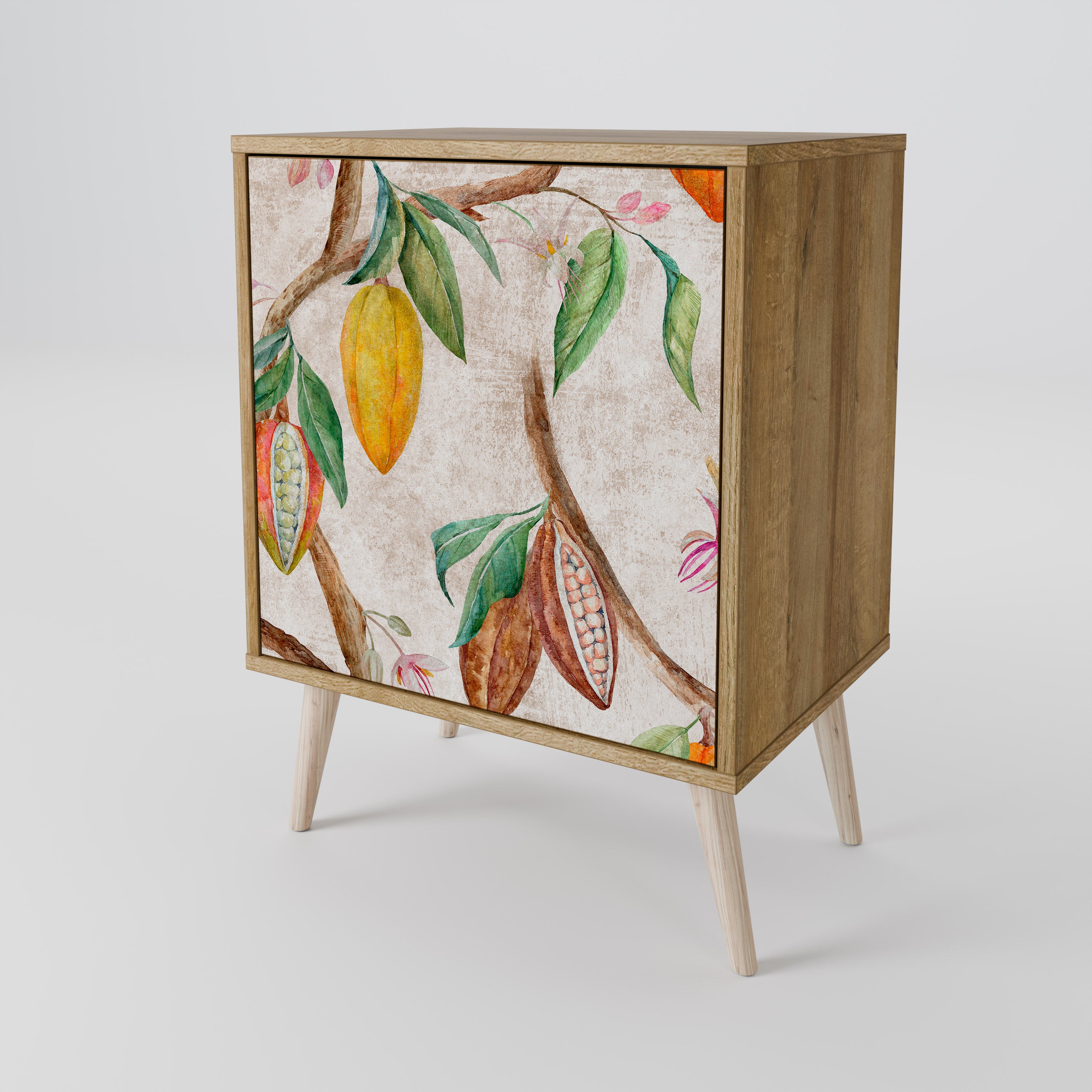 COCOA FRUITS Sideboard mit 1 Tür in Eiche-Optik