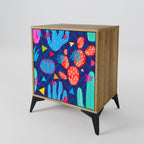 CACTUS VIBES 1-Door Sideboard in Oak Effect