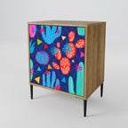 CACTUS VIBES 1-Door Sideboard in Oak Effect