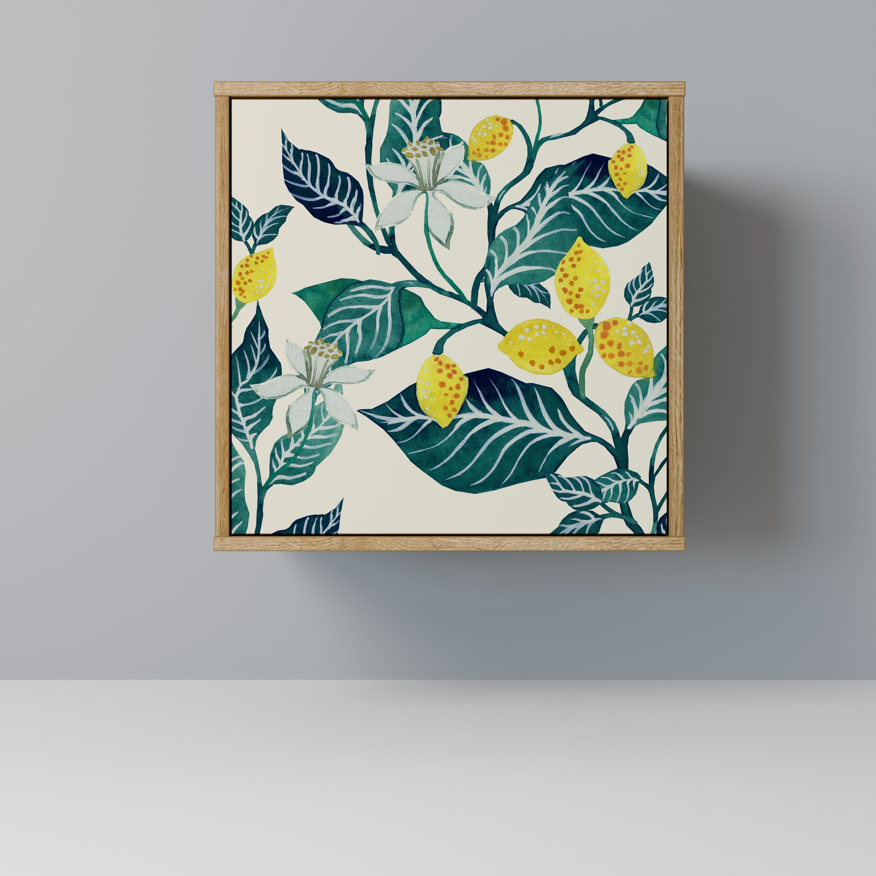 LEMON TREE Sideboard mit 1 Tür in Eiche-Optik