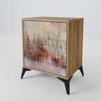 VEILED SUMMIT 1-Door Sideboard in Oak Effect