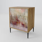 VEILED SUMMIT 1-Door Sideboard in Oak Effect