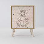 DELICATE BEAUTY Sideboard mit 1 Tür in Eiche-Optik