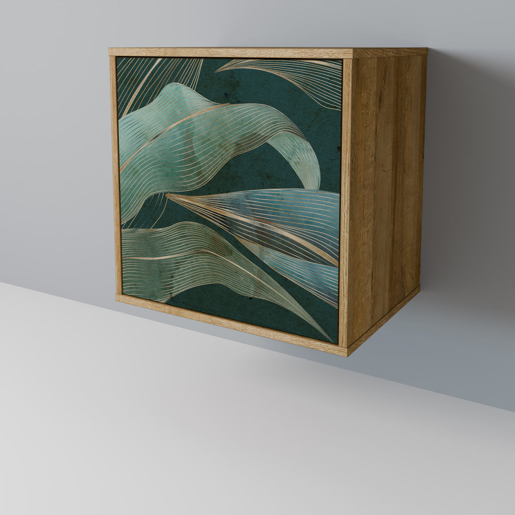 ROYAL GREEN Sideboard mit 1 Tür in Eiche-Optik