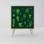 DESERT GREEN Sideboard mit 1 Tür in Eiche-Optik