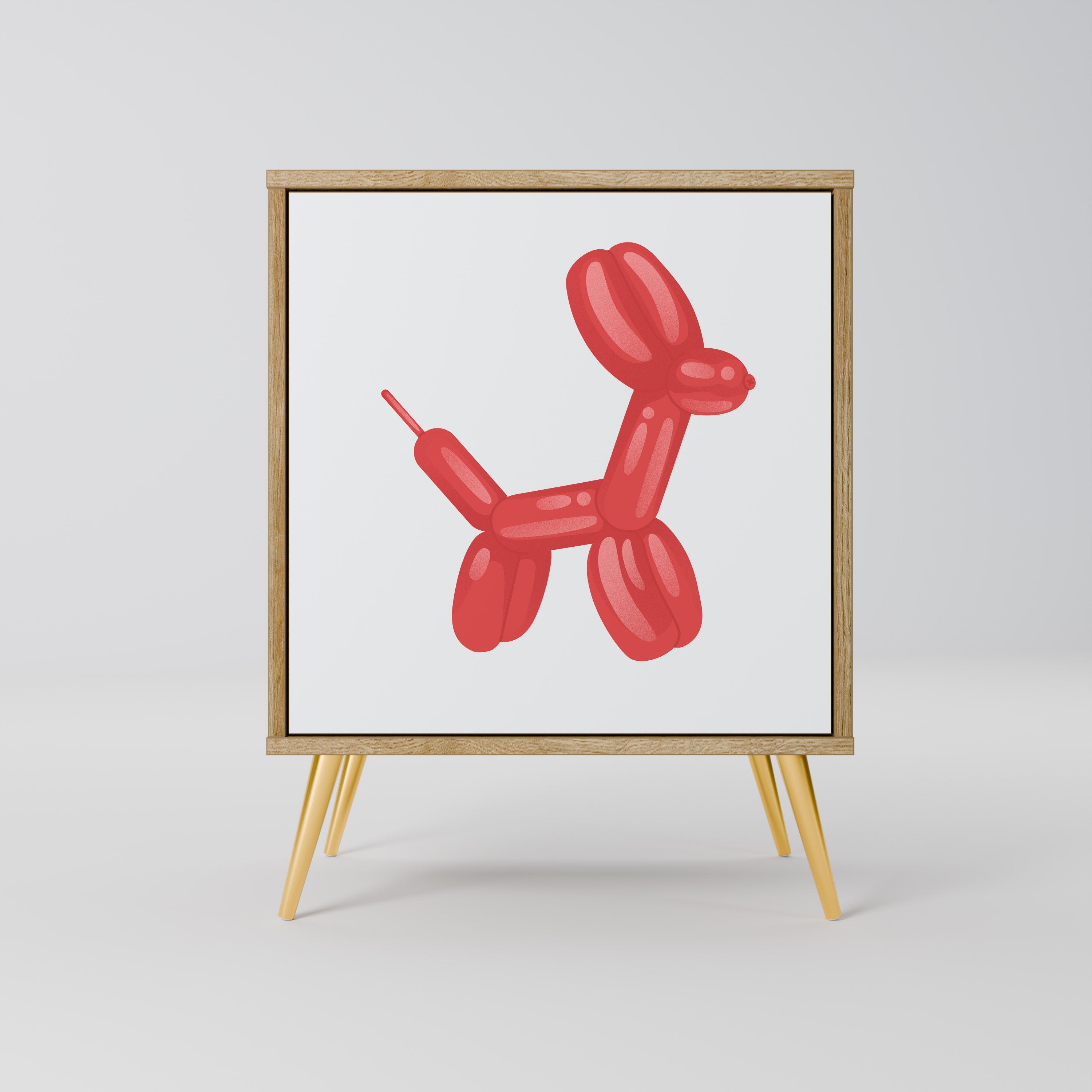 CHILDHOOD MEMORY Sideboard mit 1 Tür in Eiche-Optik