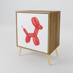 CHILDHOOD MEMORY Sideboard mit 1 Tür in Eiche-Optik