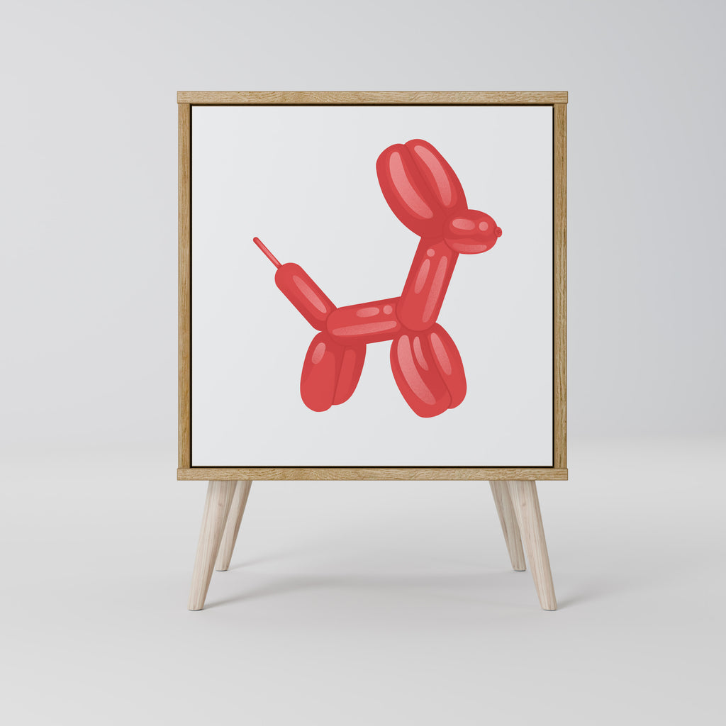 CHILDHOOD MEMORY Sideboard mit 1 Tür in Eiche-Optik