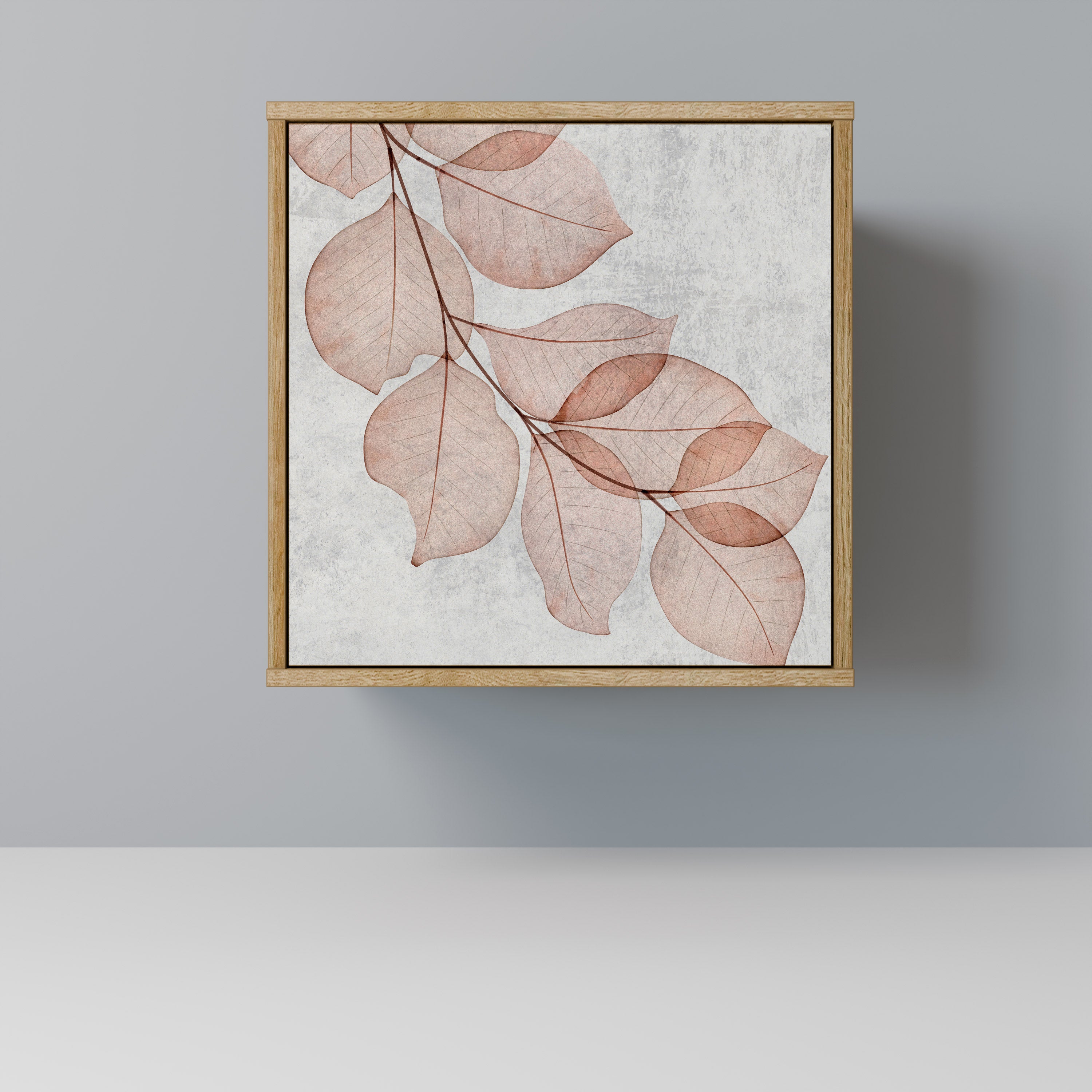 AUTUMN FRAGILITY Sideboard mit 1 Tür in Eiche-Optik