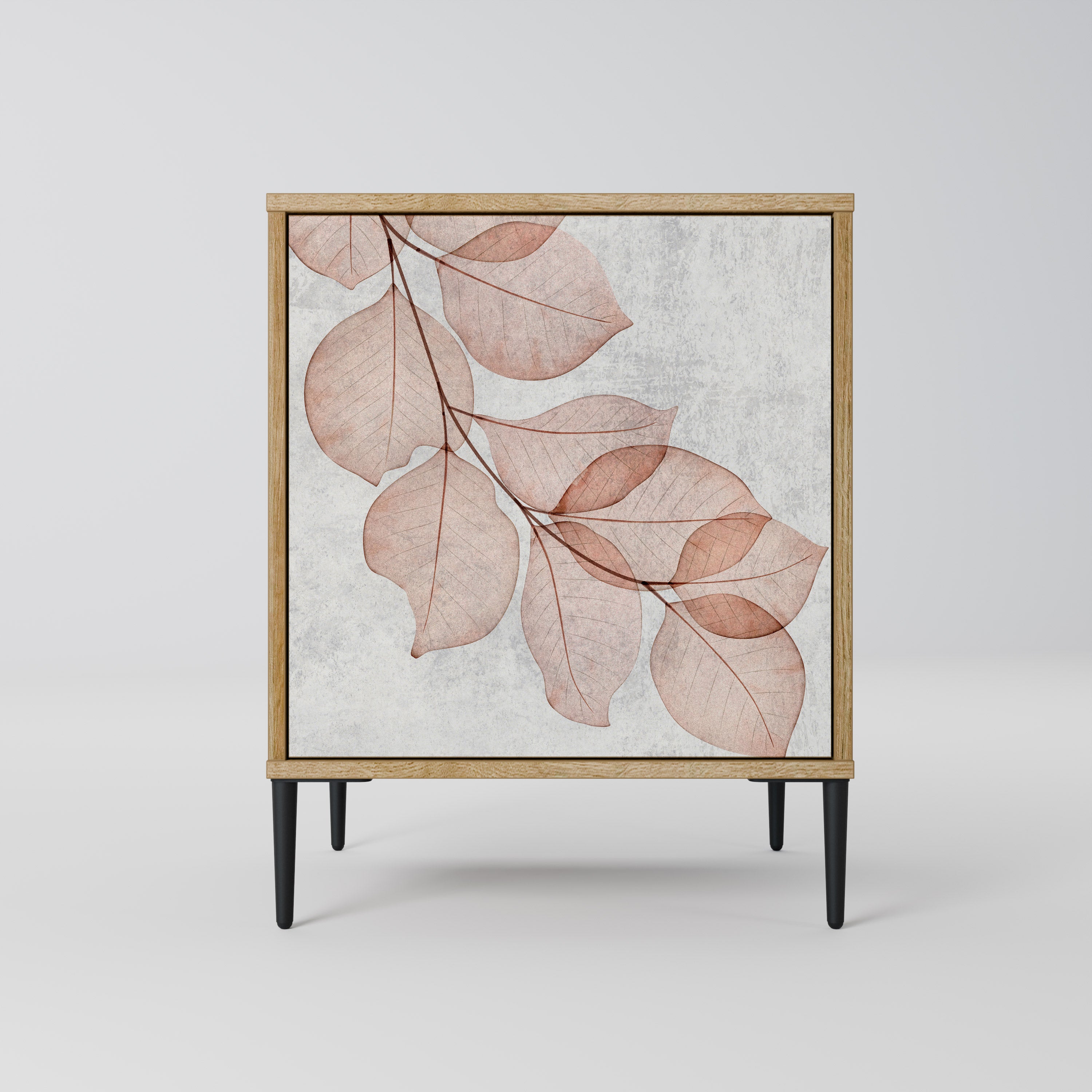 AUTUMN FRAGILITY Sideboard mit 1 Tür in Eiche-Optik