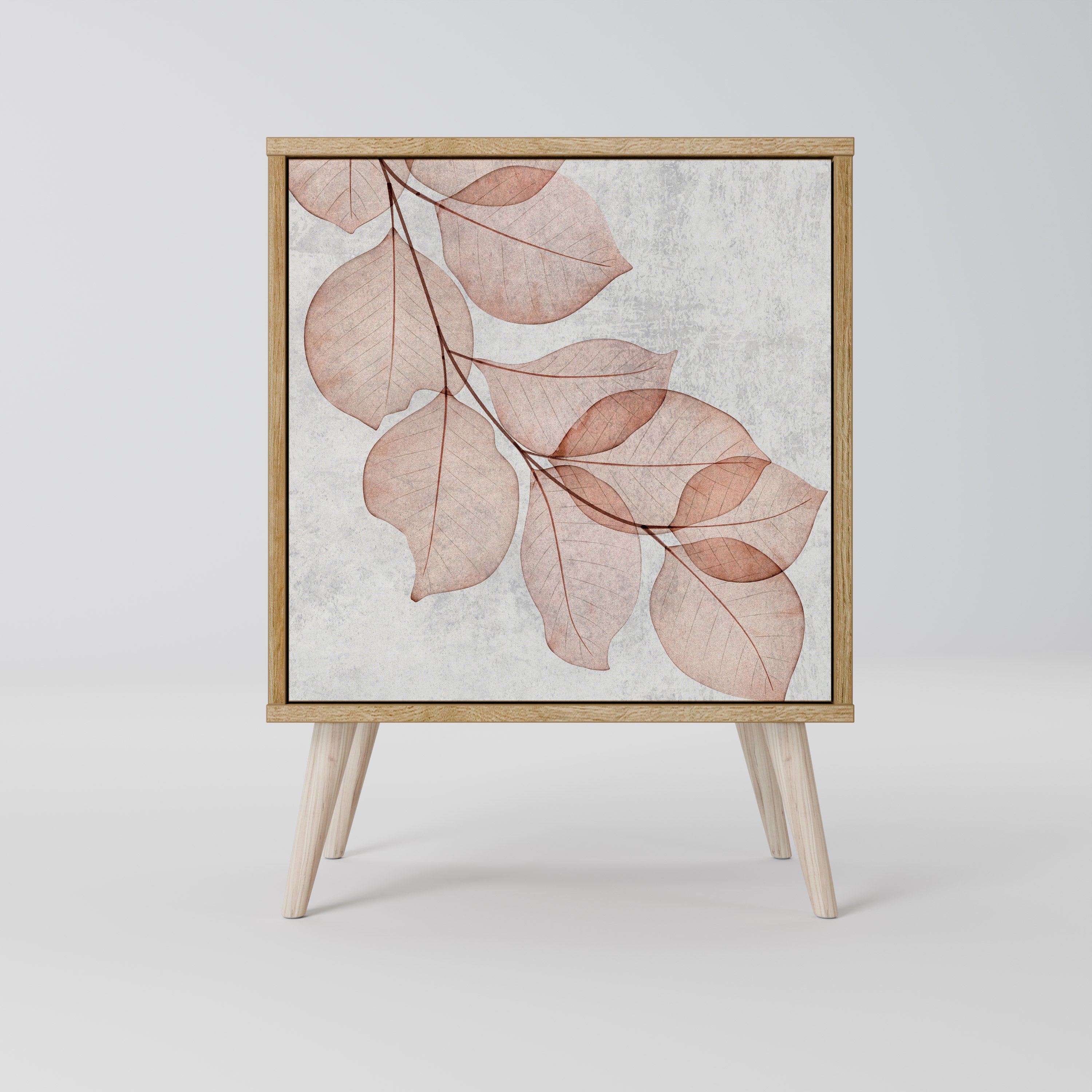 AUTUMN FRAGILITY Sideboard mit 1 Tür in Eiche-Optik