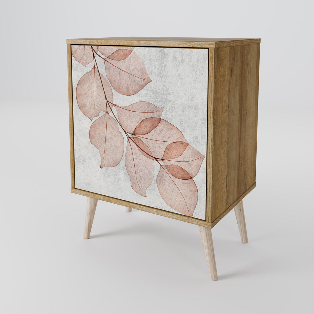 AUTUMN FRAGILITY Sideboard mit 1 Tür in Eiche-Optik