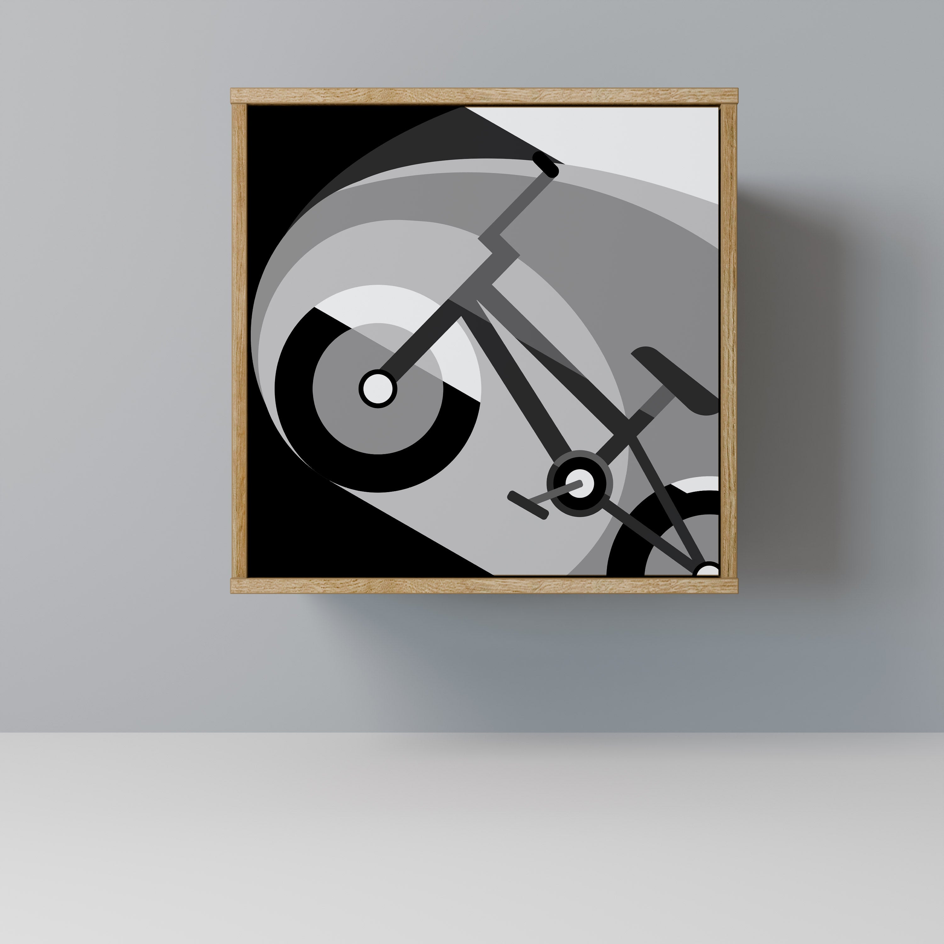 BIKE ENERGY Sideboard mit 1 Tür in Eiche-Optik