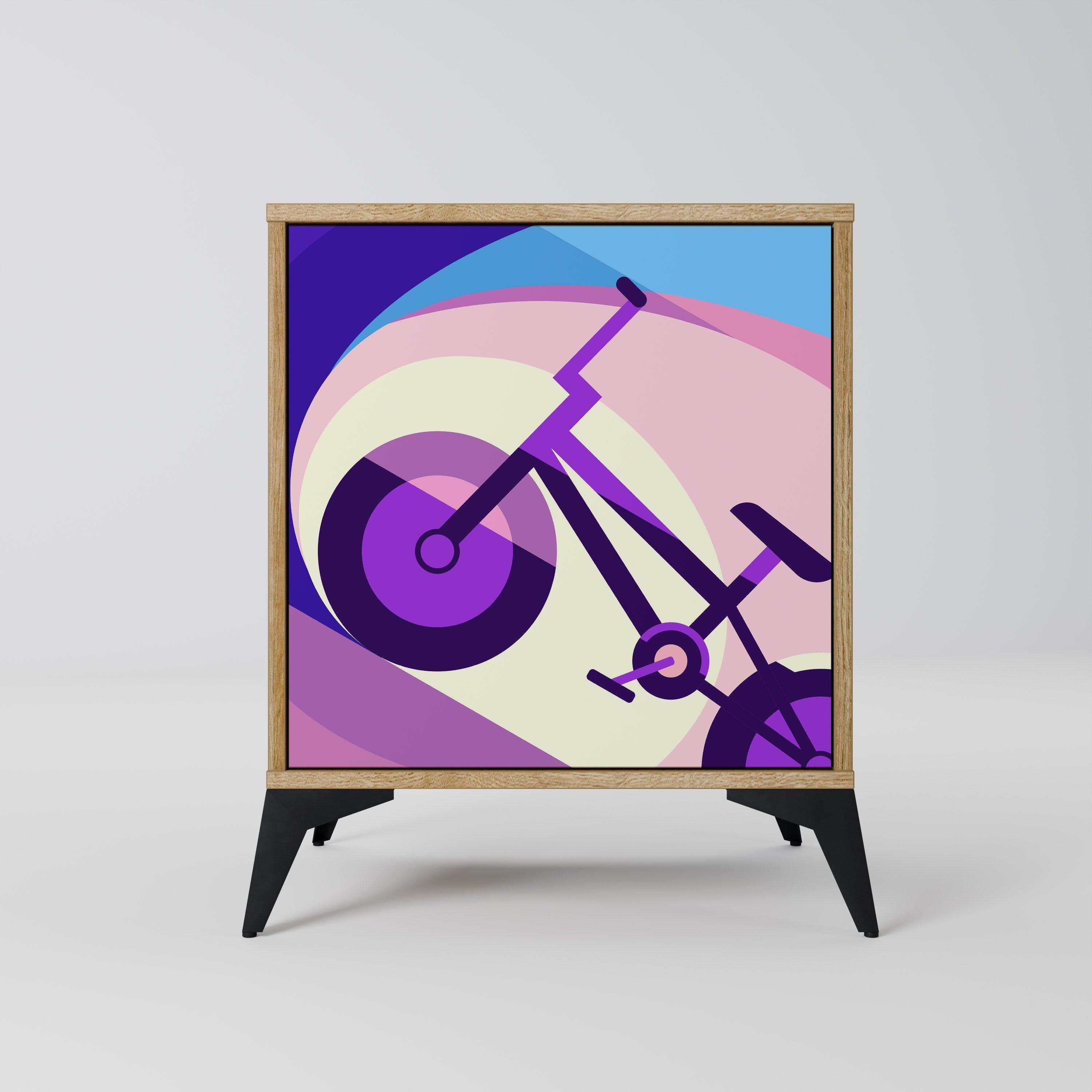 BIKE DREAMS Sideboard mit 1 Tür in Eiche-Optik