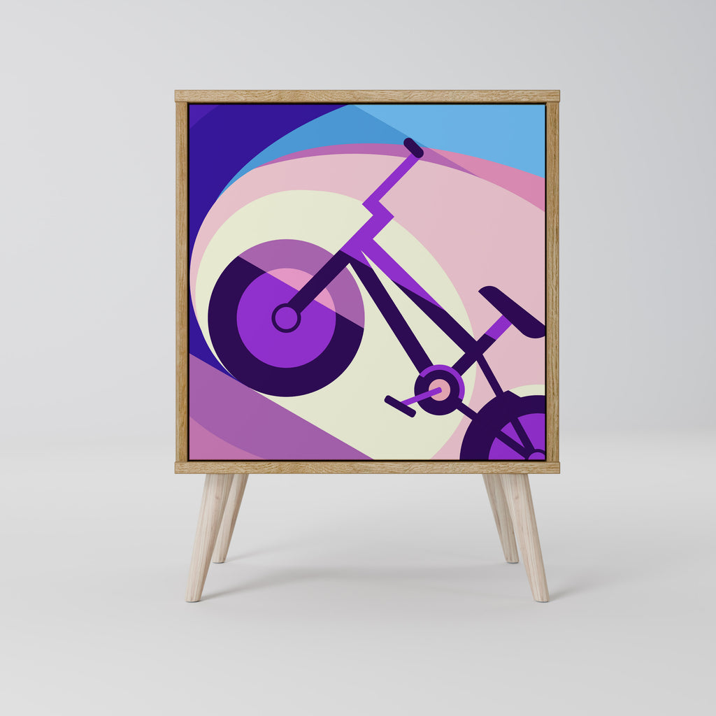 BIKE DREAMS Sideboard mit 1 Tür in Eiche-Optik