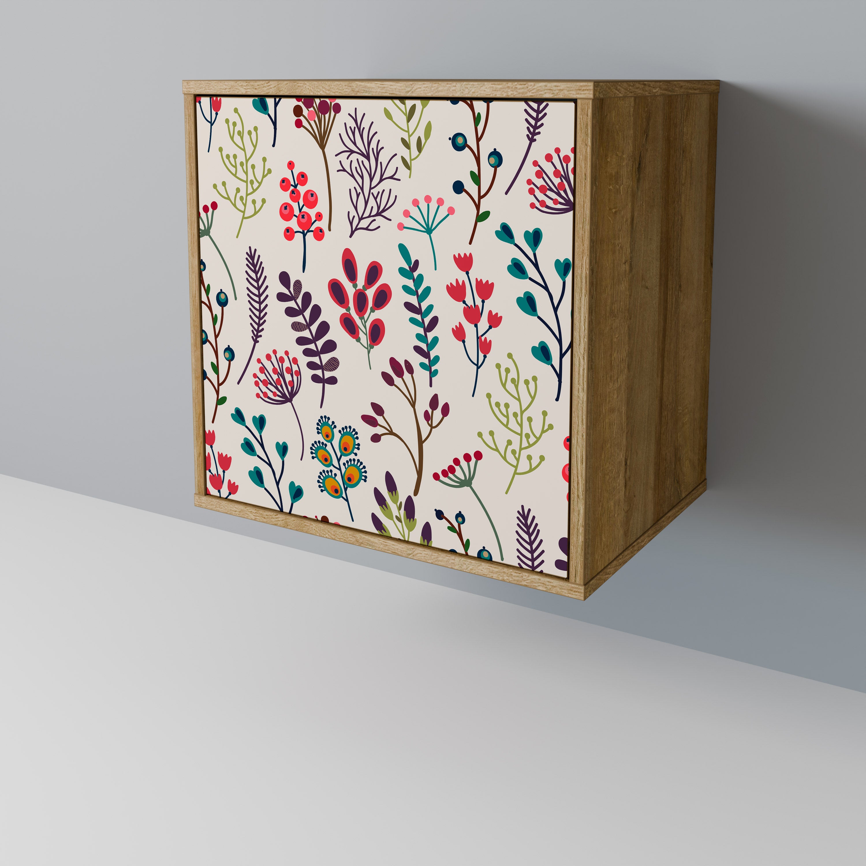 AUTUMN SUNDRIES Sideboard mit 1 Tür in Eiche-Optik