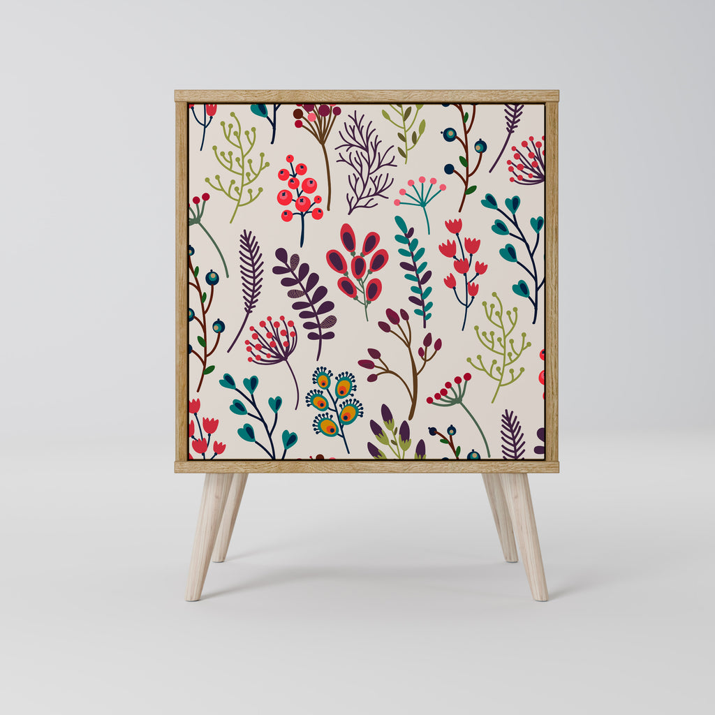 AUTUMN SUNDRIES Sideboard mit 1 Tür in Eiche-Optik