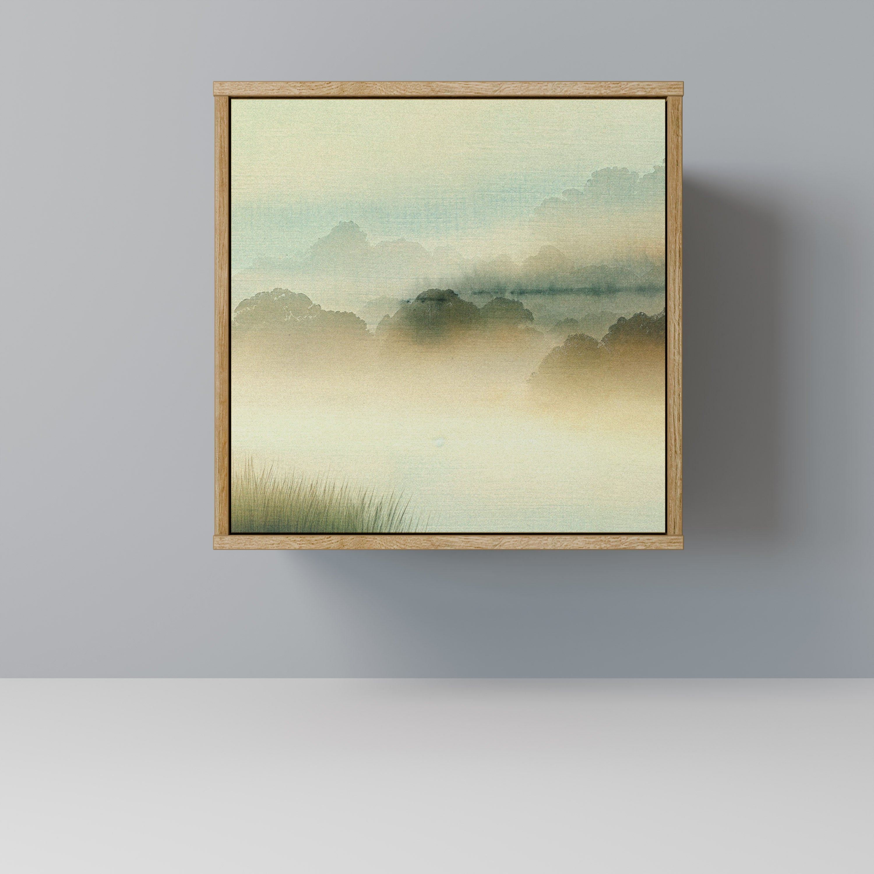 MORNING BY THE LAKE Sideboard mit 1 Tür in Eiche-Optik