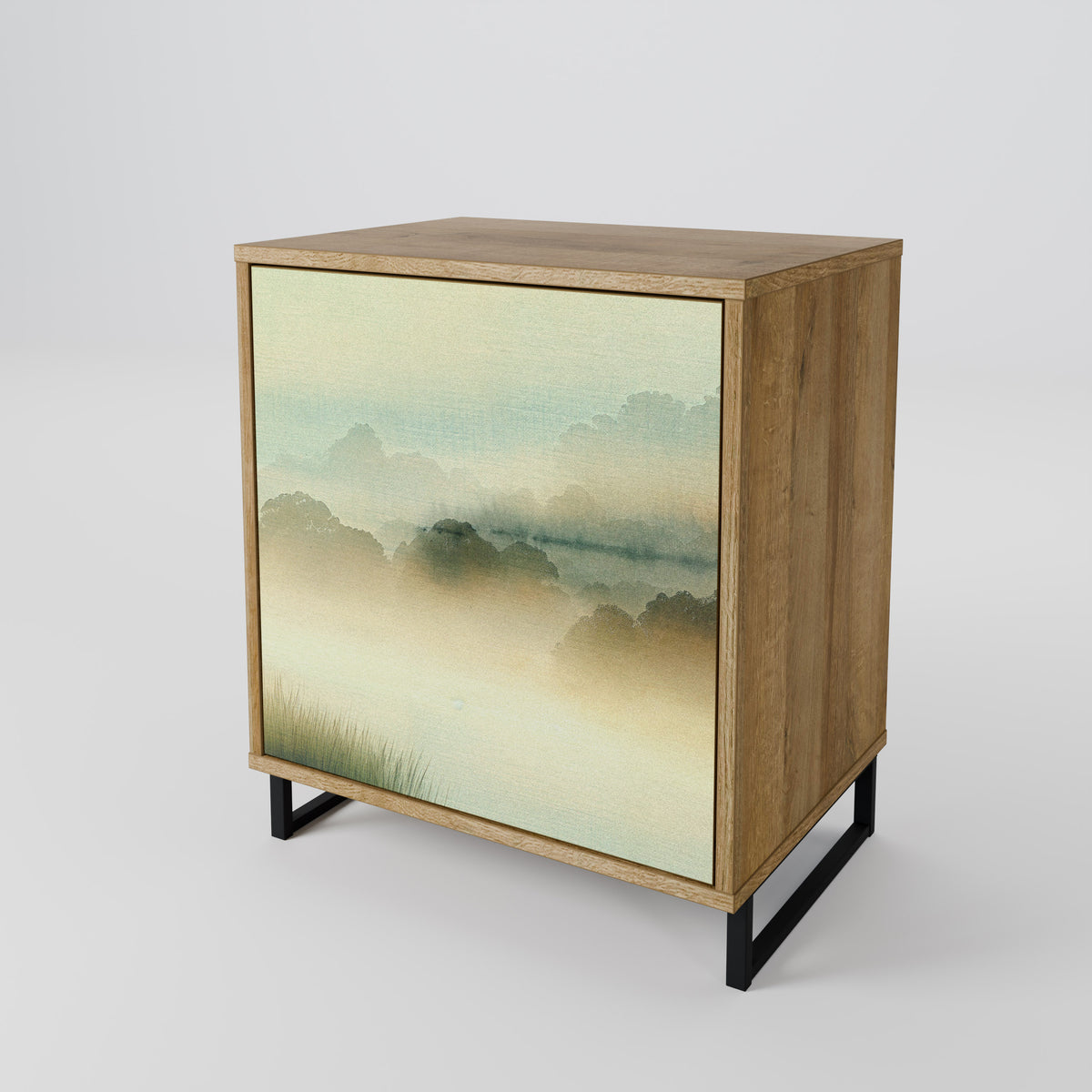 MORNING BY THE LAKE 1-Door Sideboard