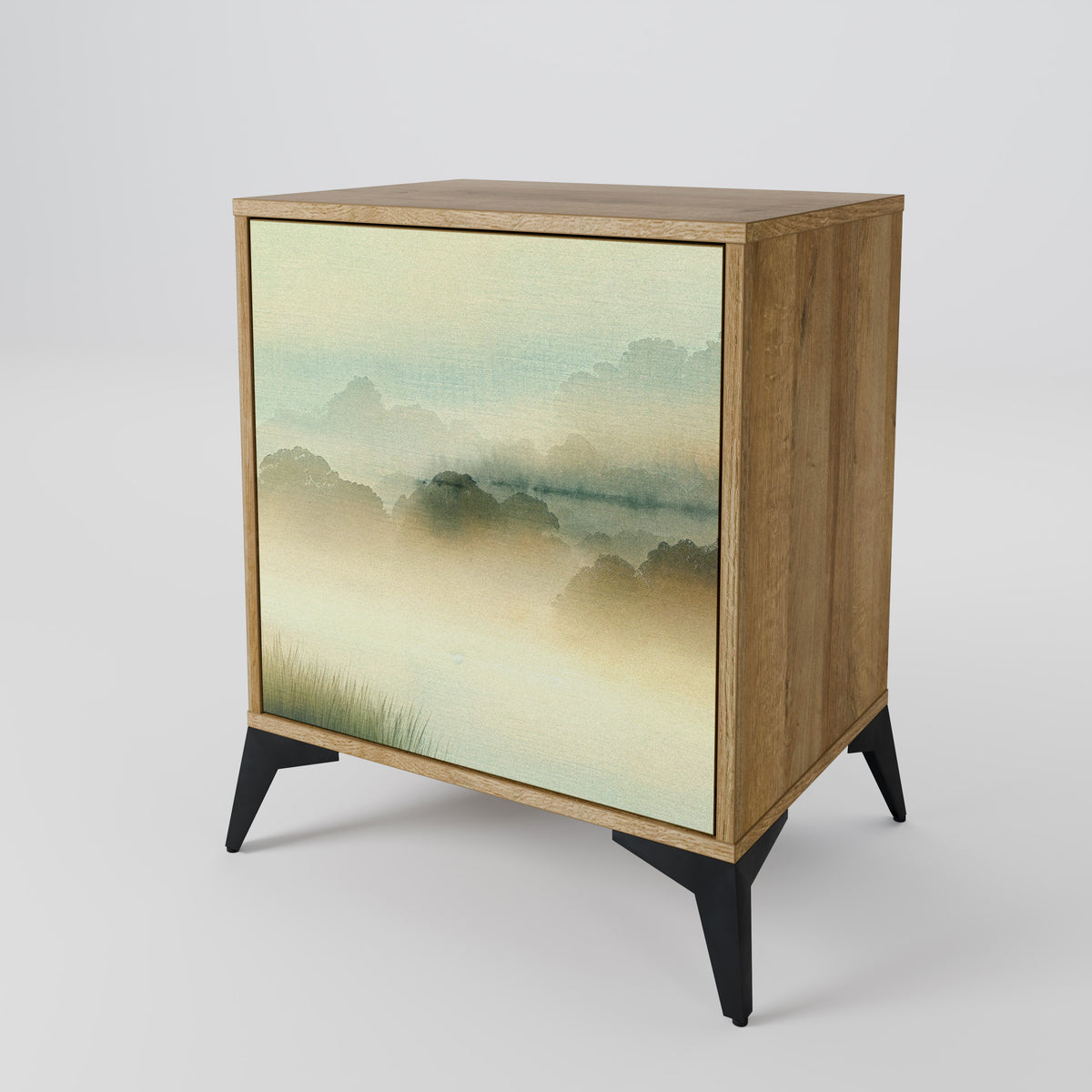 MORNING BY THE LAKE 1-Door Sideboard