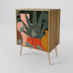 TROPICAL COMPOSITION Sideboard mit 1 Tür in Eiche-Optik