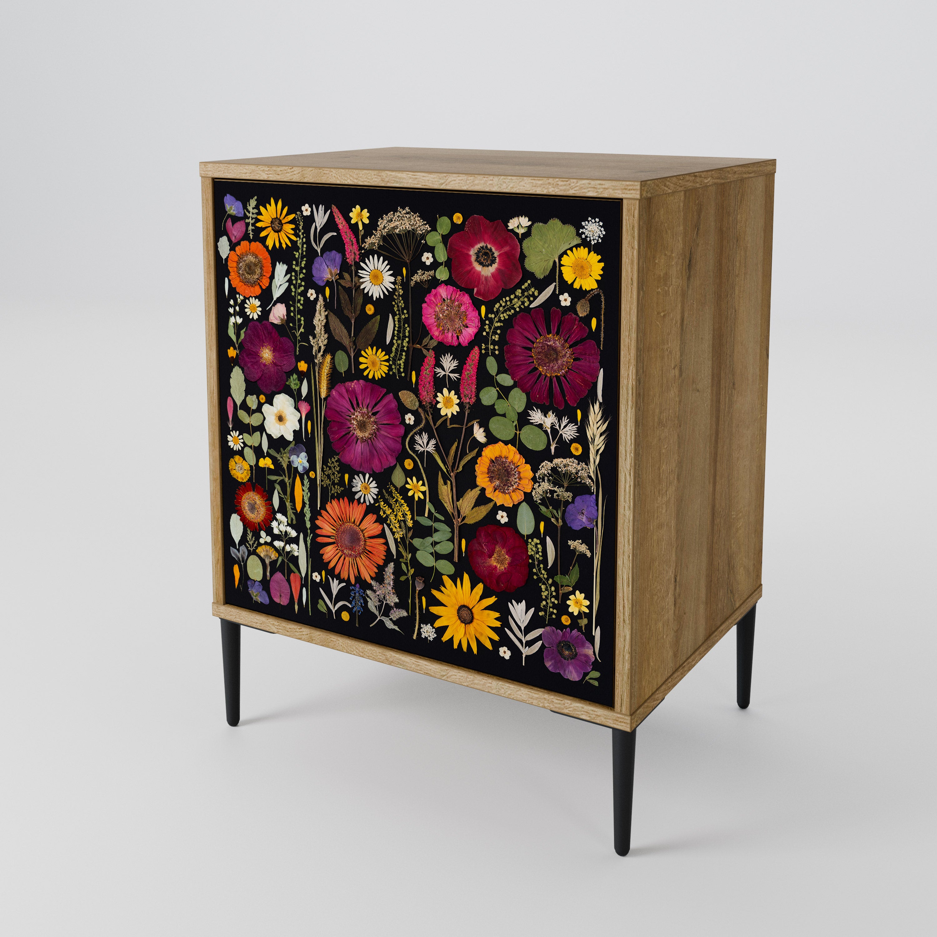 MIDNIGHT GARDEN 1-Door Sideboard