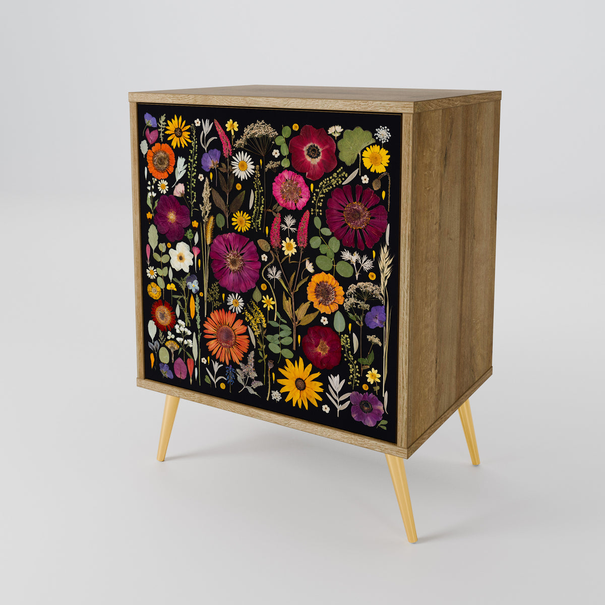 MIDNIGHT GARDEN 1-Door Sideboard
