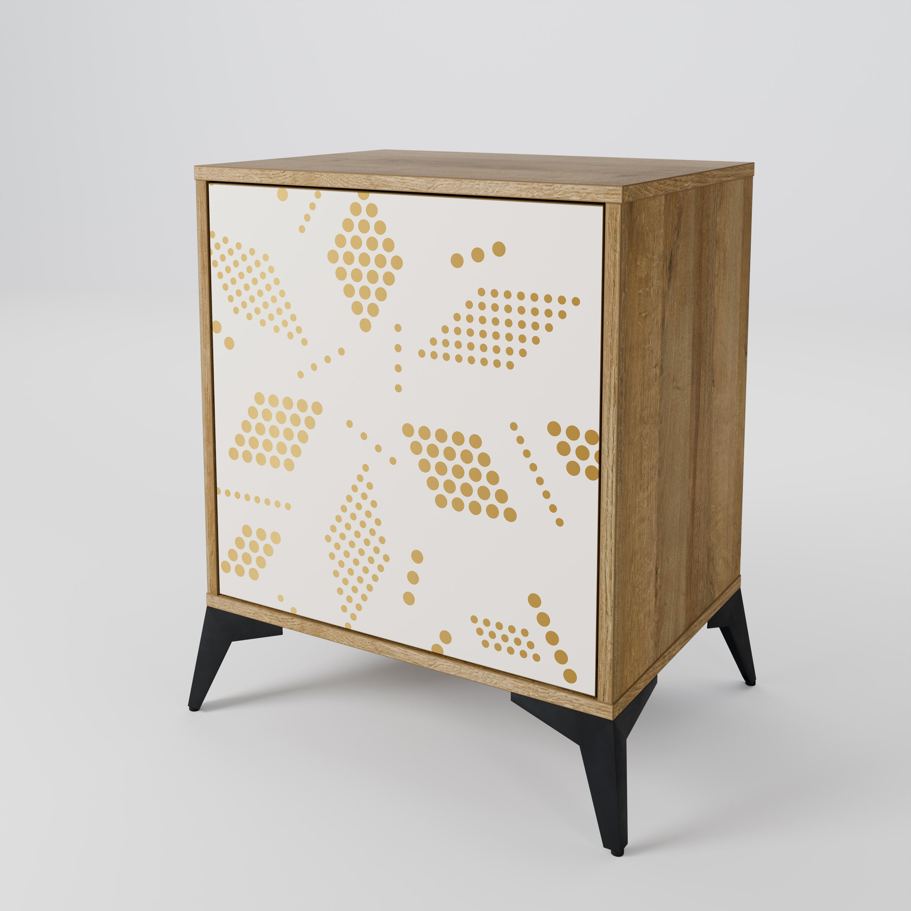 SPOTTED DAZE Sideboard mit 1 Tür in Eiche-Optik