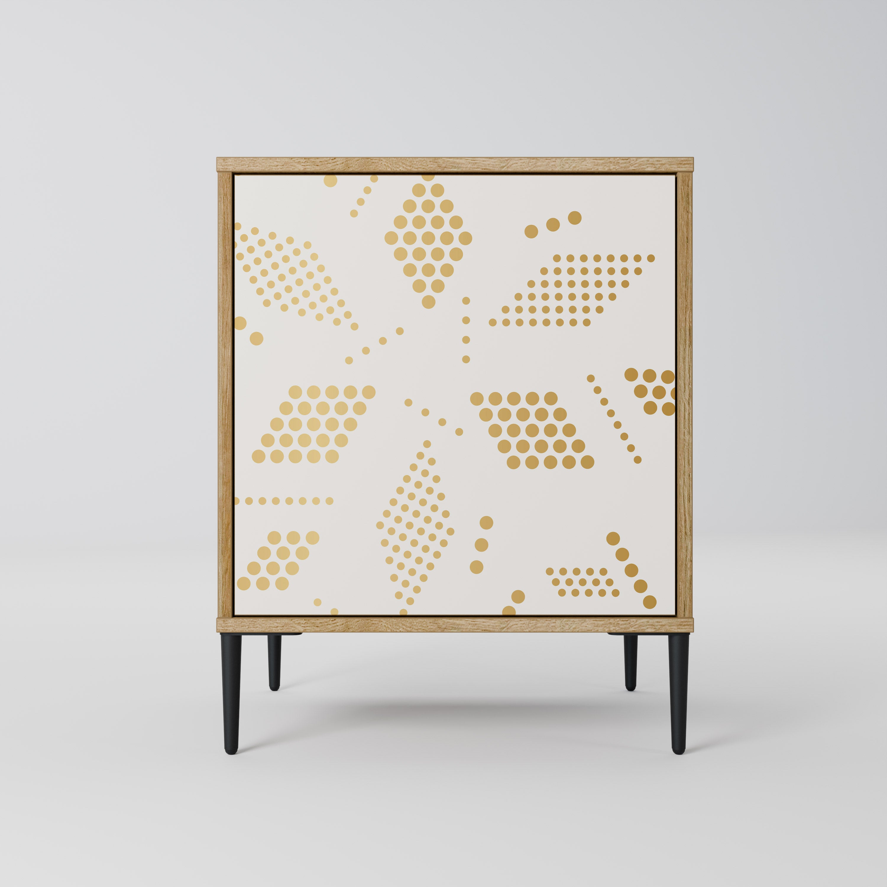 SPOTTED DAZE Sideboard mit 1 Tür in Eiche-Optik